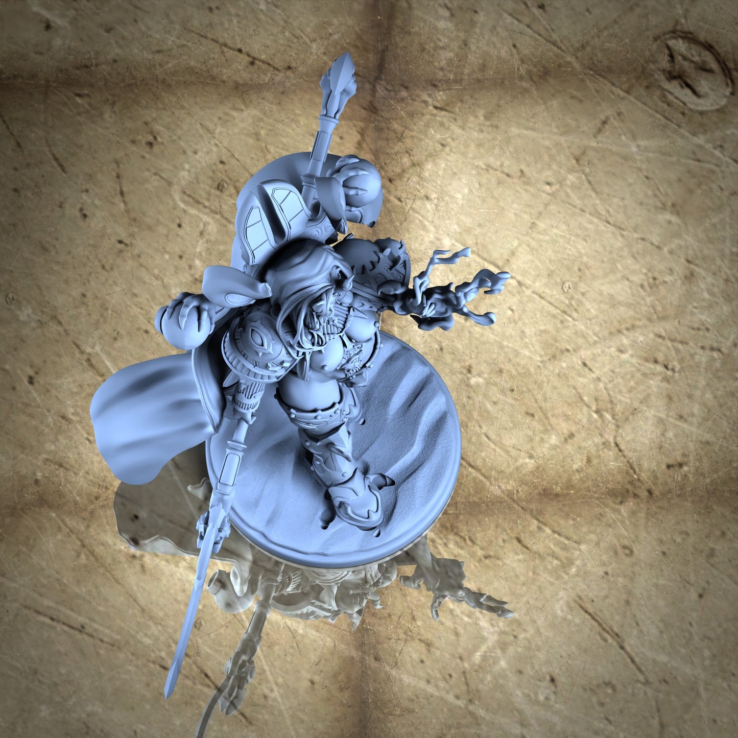 Sorceress Magna (Greaves) - Topless Greaves