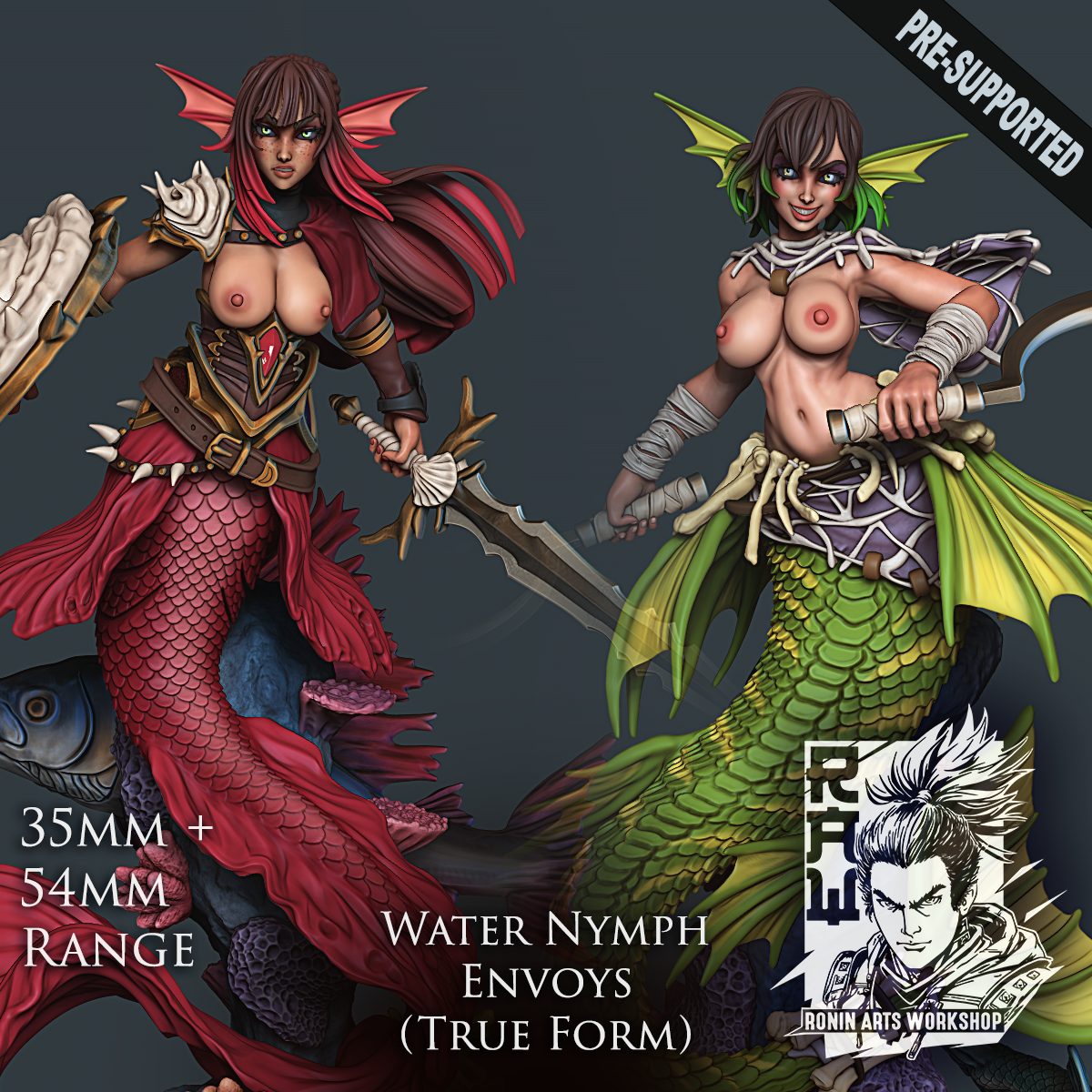 Mermaid Urasyl - Mermaid Form (NSFW)