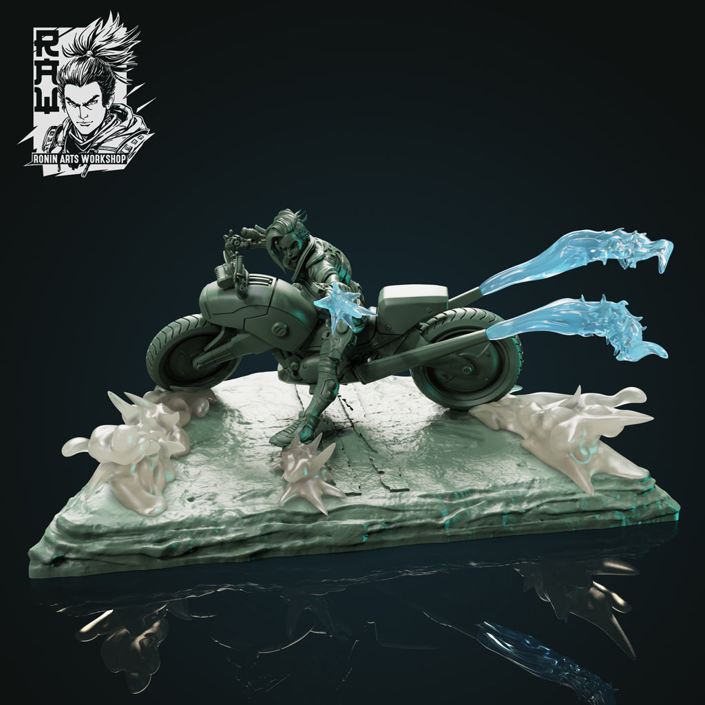 SpitfireJen Biker