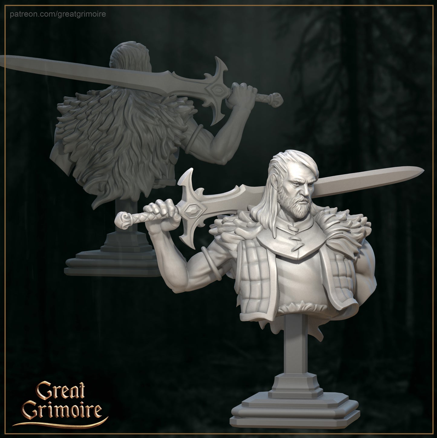 Monster Hunter Bust