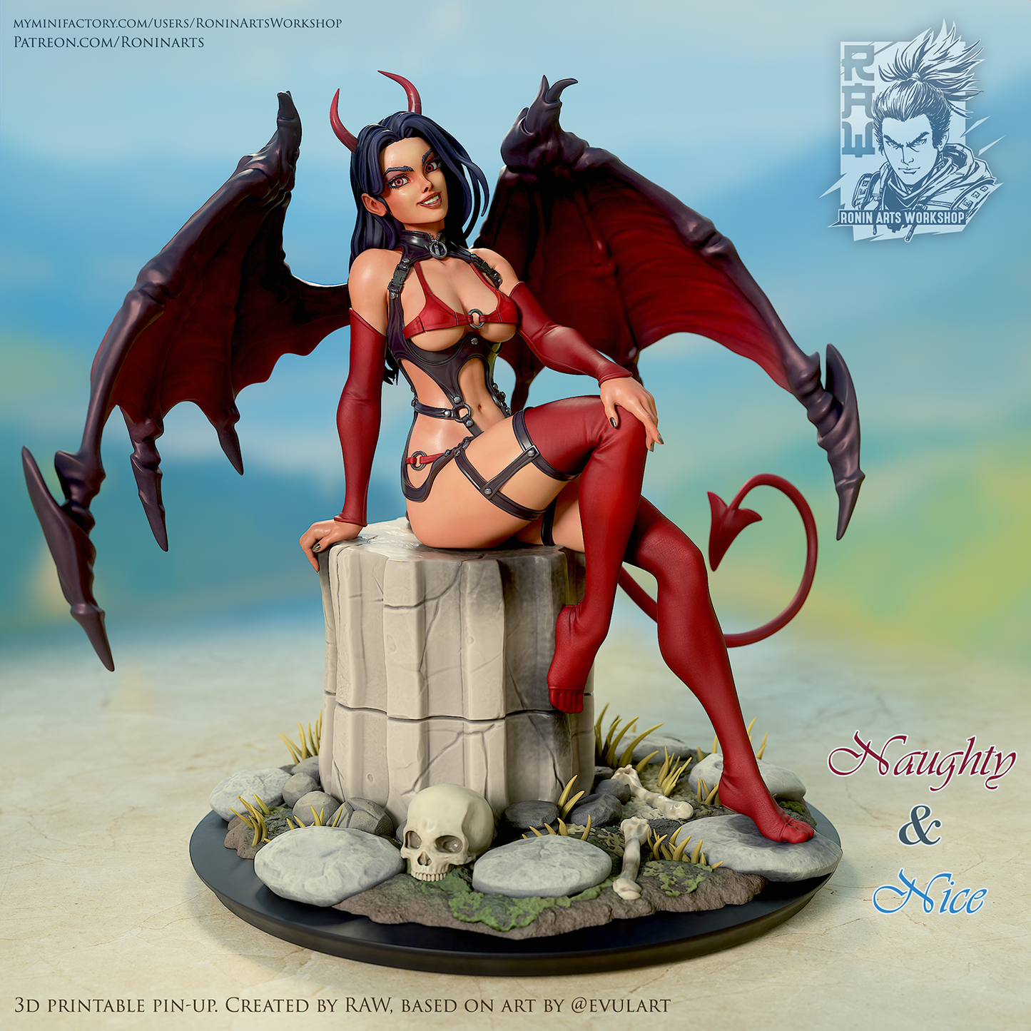 Naughty Nice - Devil SFW