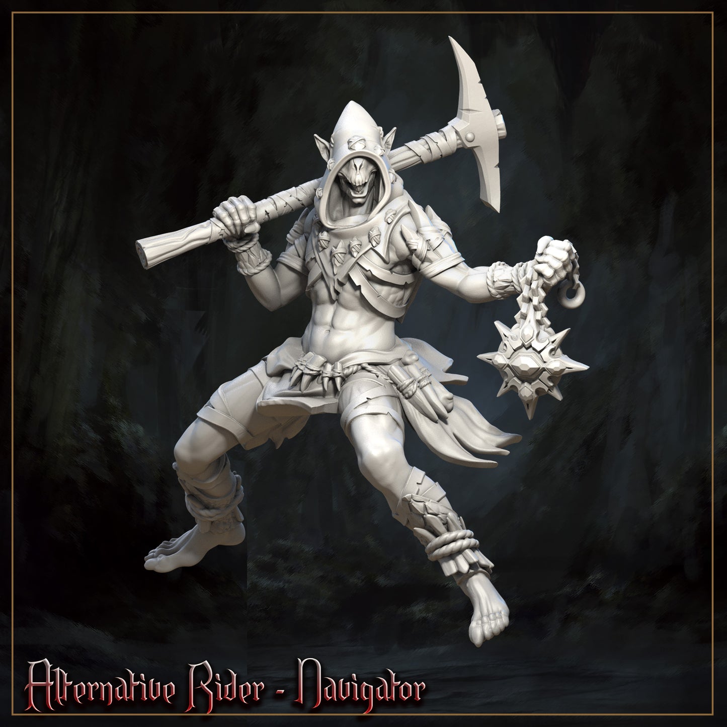 Star-nosed mole rider - Navigator