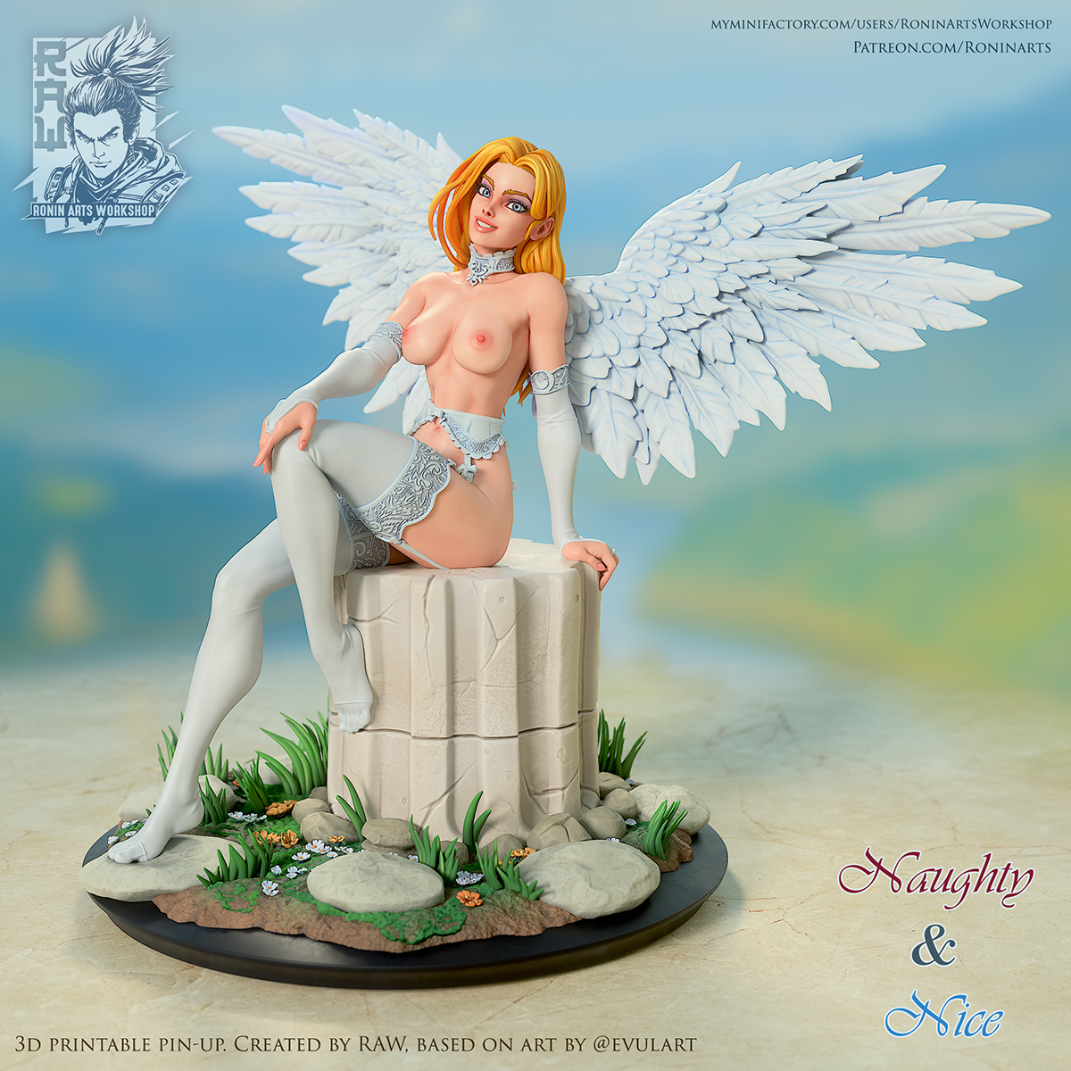 Naughty Nice - Angel NSFW