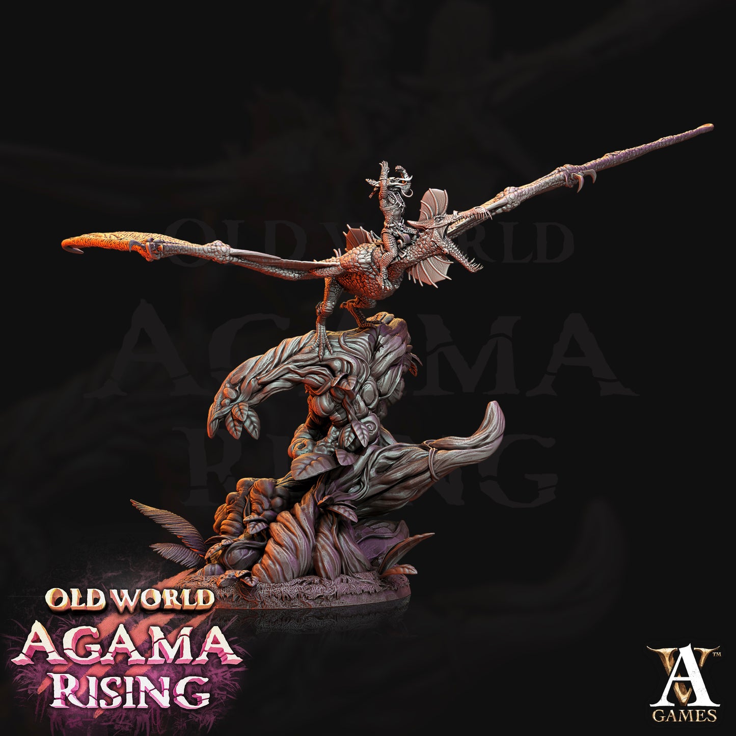 Quetzal Riders - Pose 2