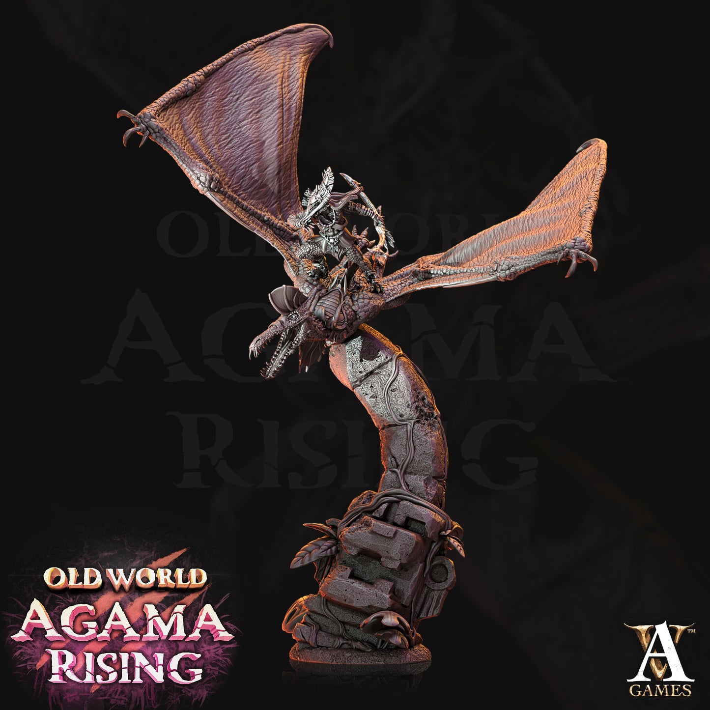 Quetzal Riders - Pose 3
