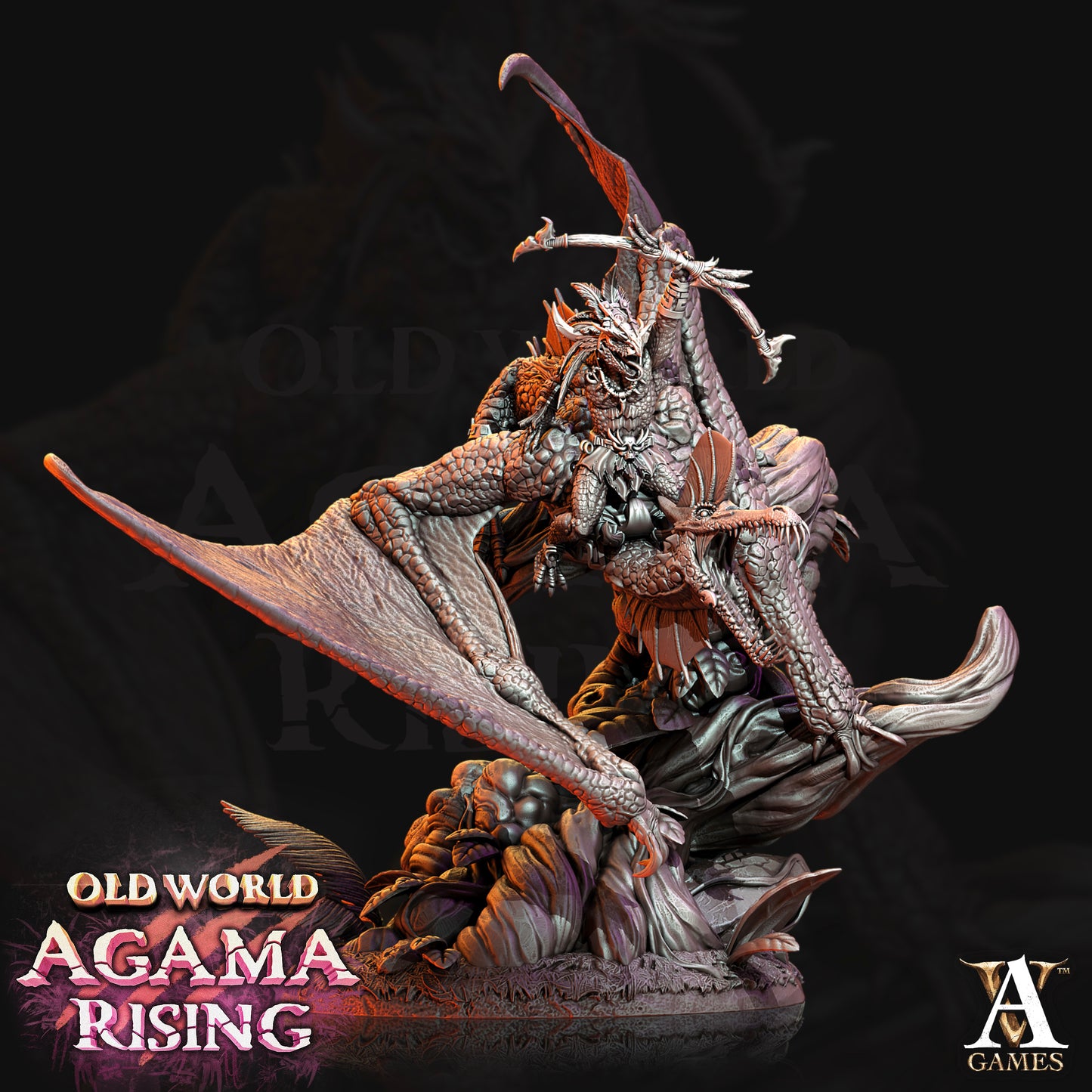 Quetzal Riders - Pose 1