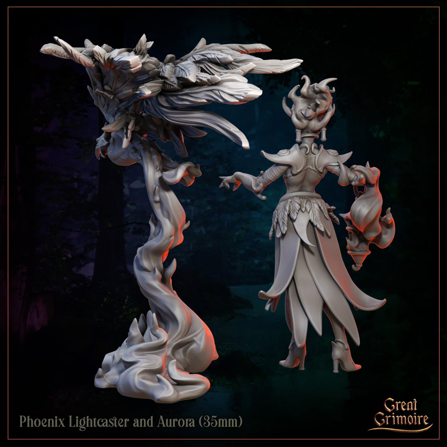 Phoenix Lightcaster and Aurora