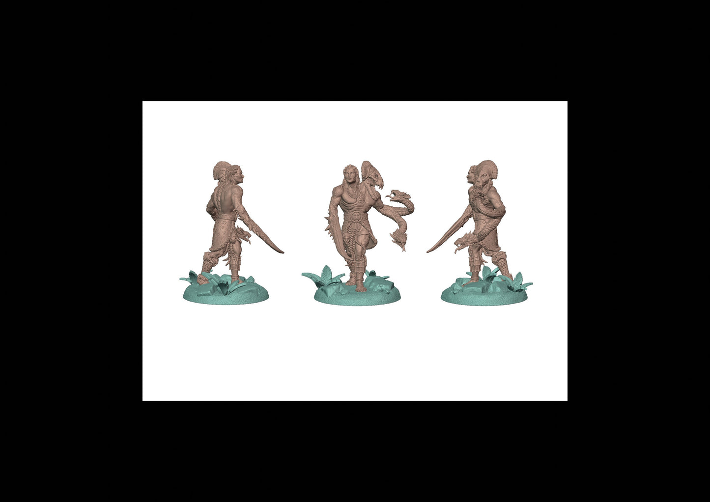 Qyintakla Corrupted Hunters - Pose 4