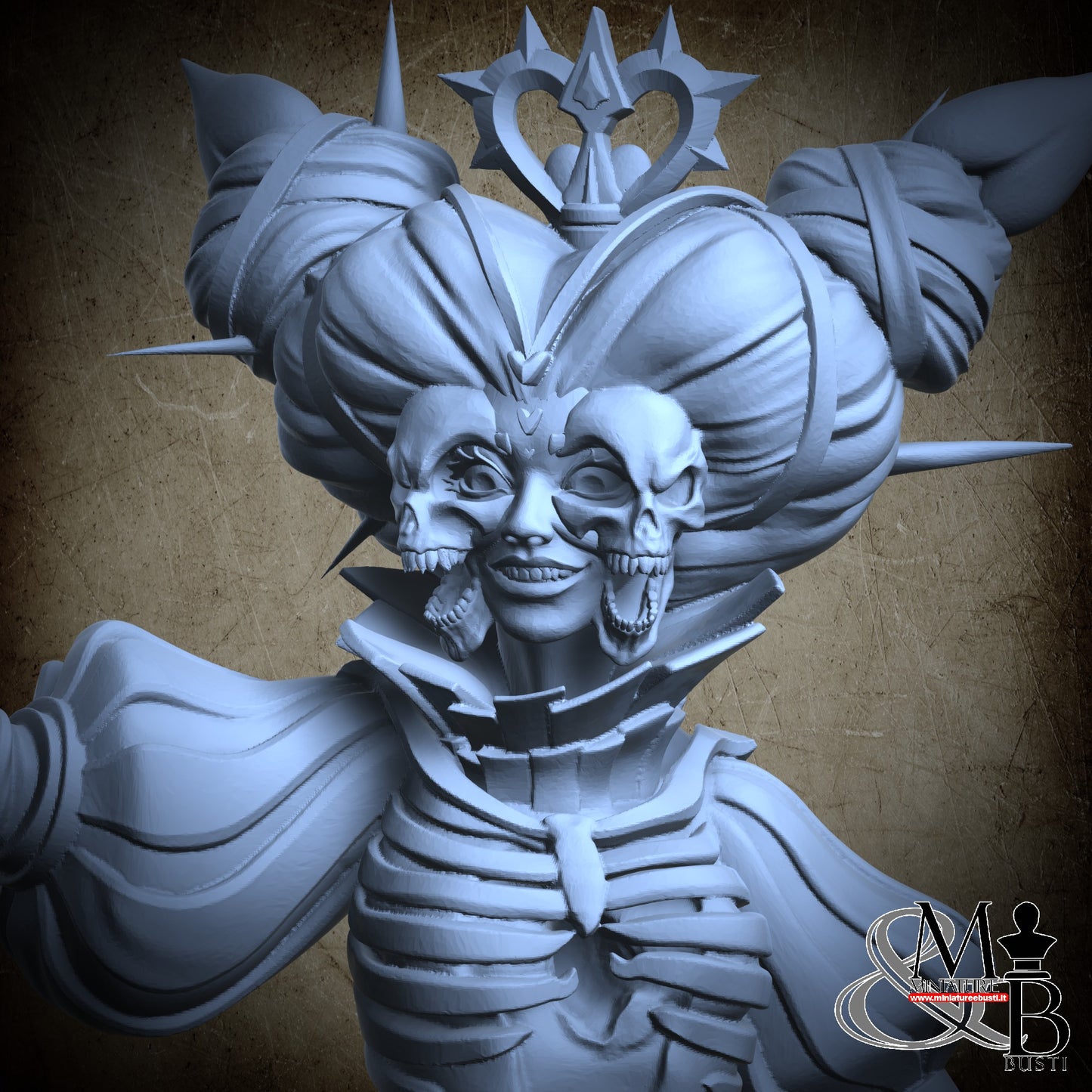 The Heartless Queen Bust