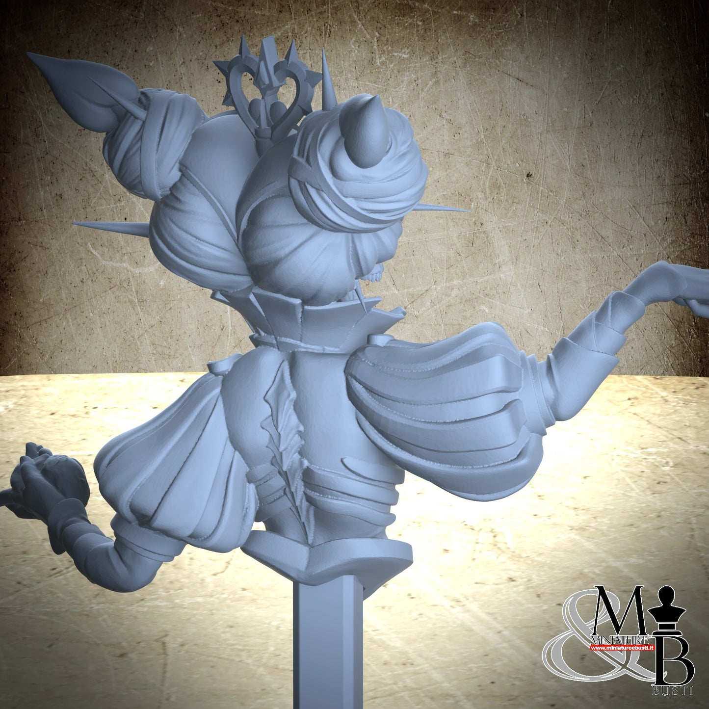The Heartless Queen Bust