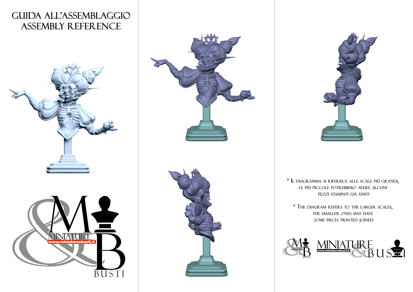 The Heartless Queen Bust