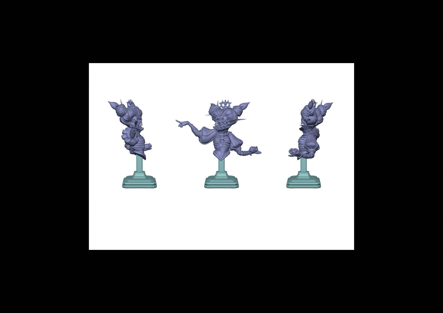 The Heartless Queen Bust