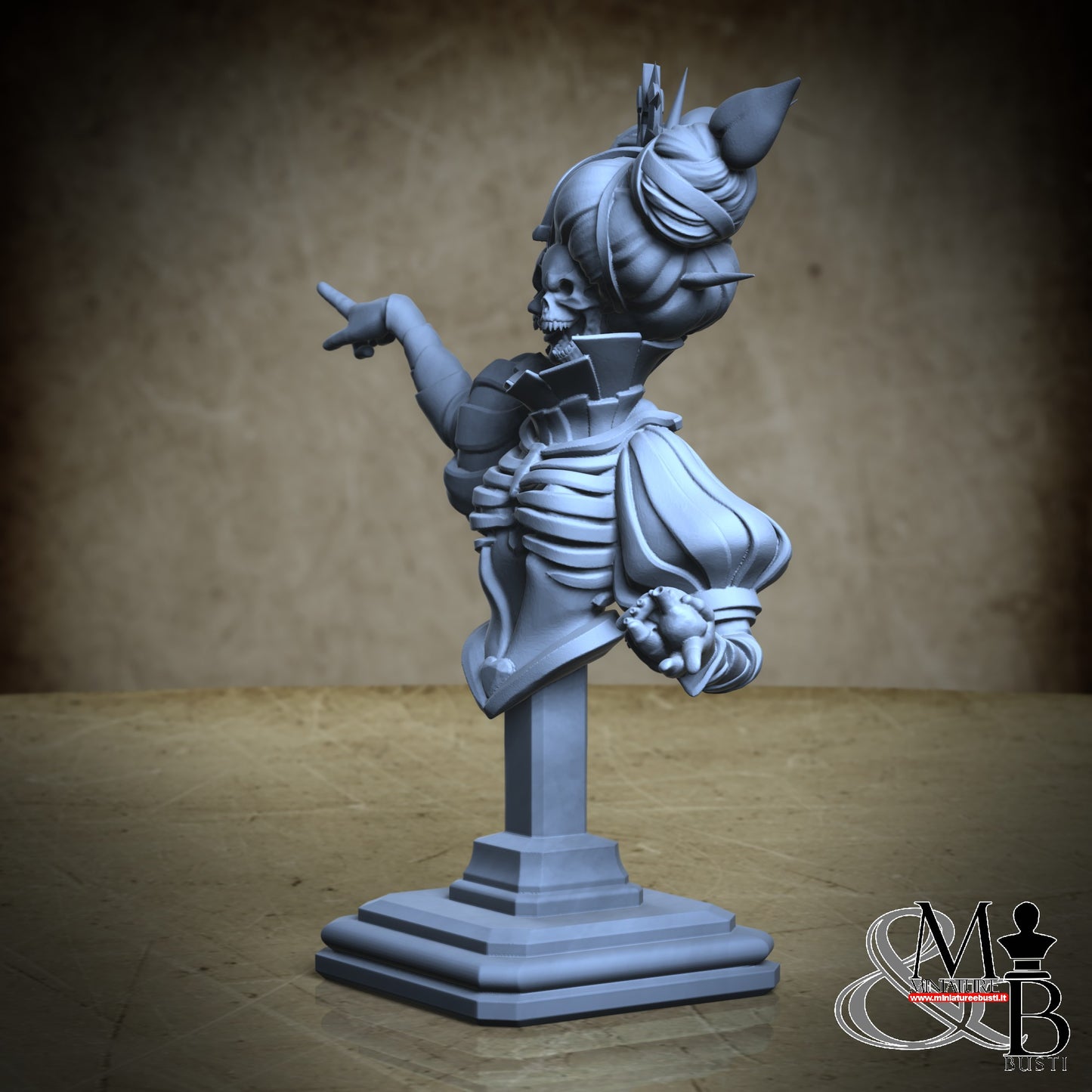 The Heartless Queen Bust