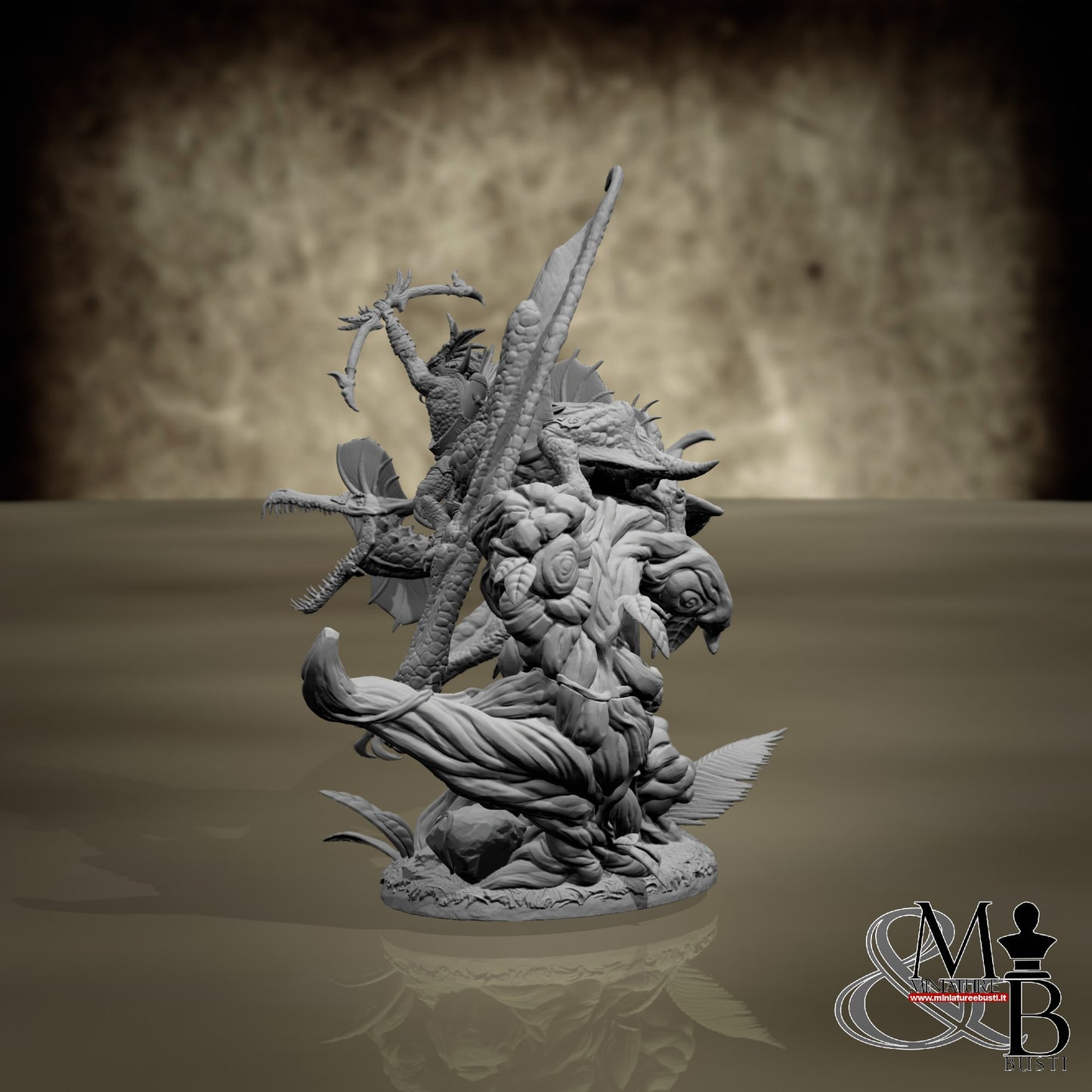 Quetzal Riders - Pose 1
