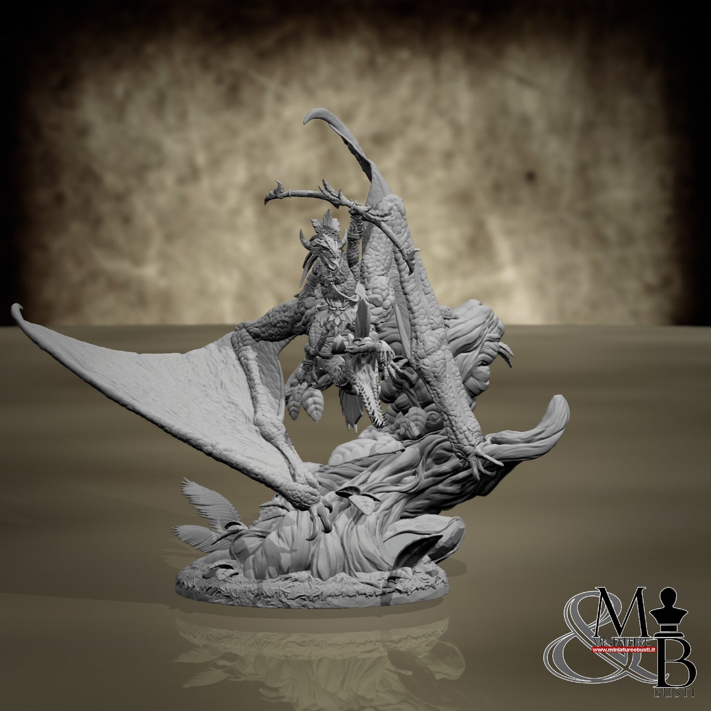 Quetzal Riders - Pose 1