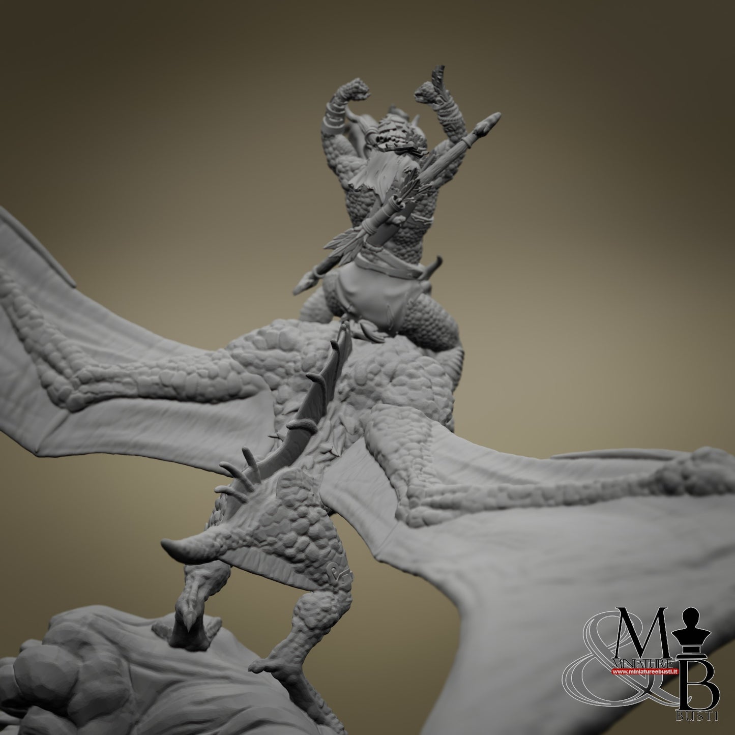Quetzal Riders - Pose 2