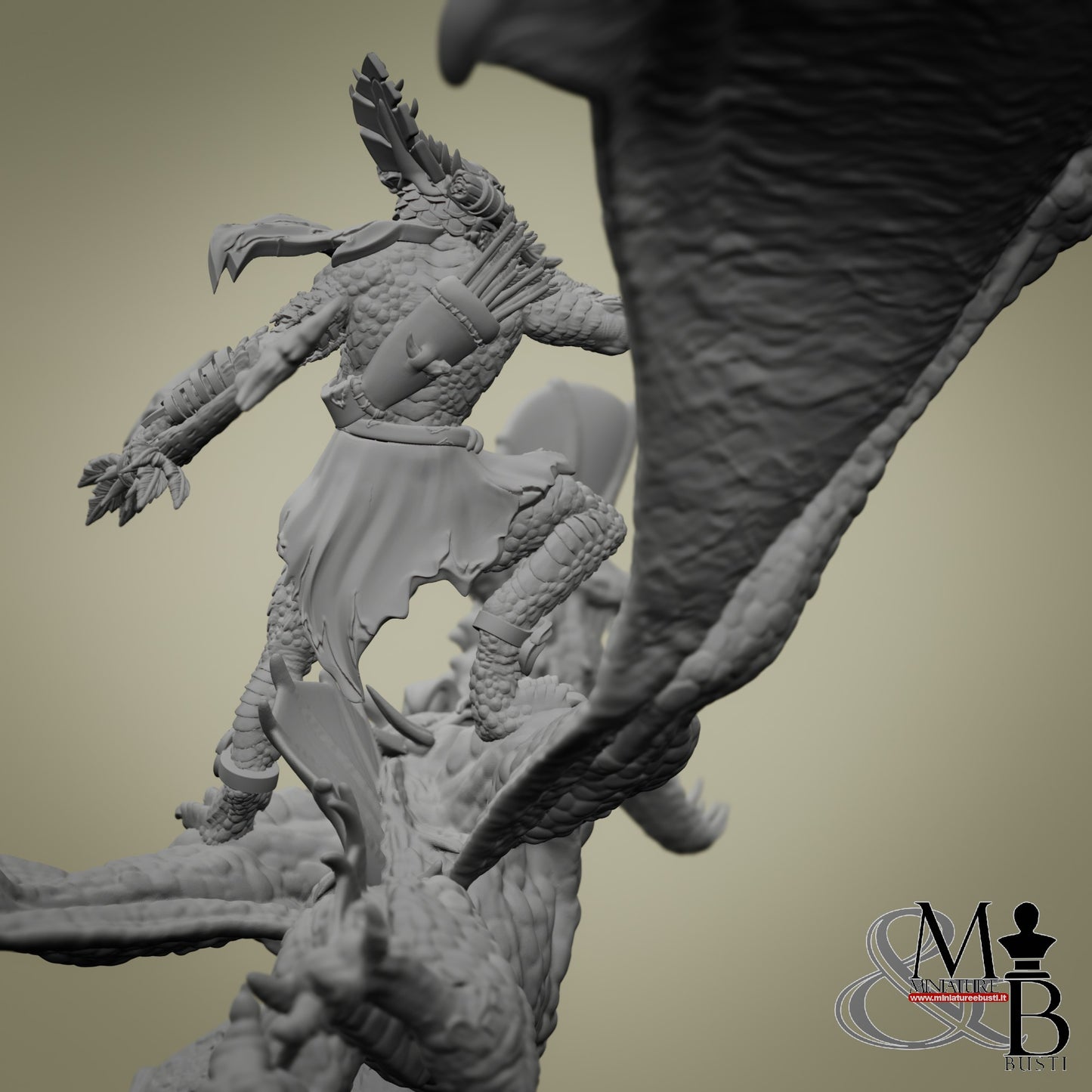 Quetzal Riders - Pose 3