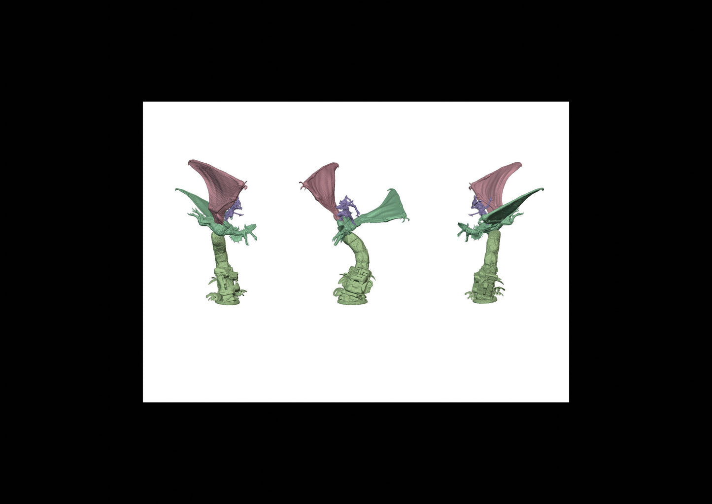 Quetzal Riders - Pose 3