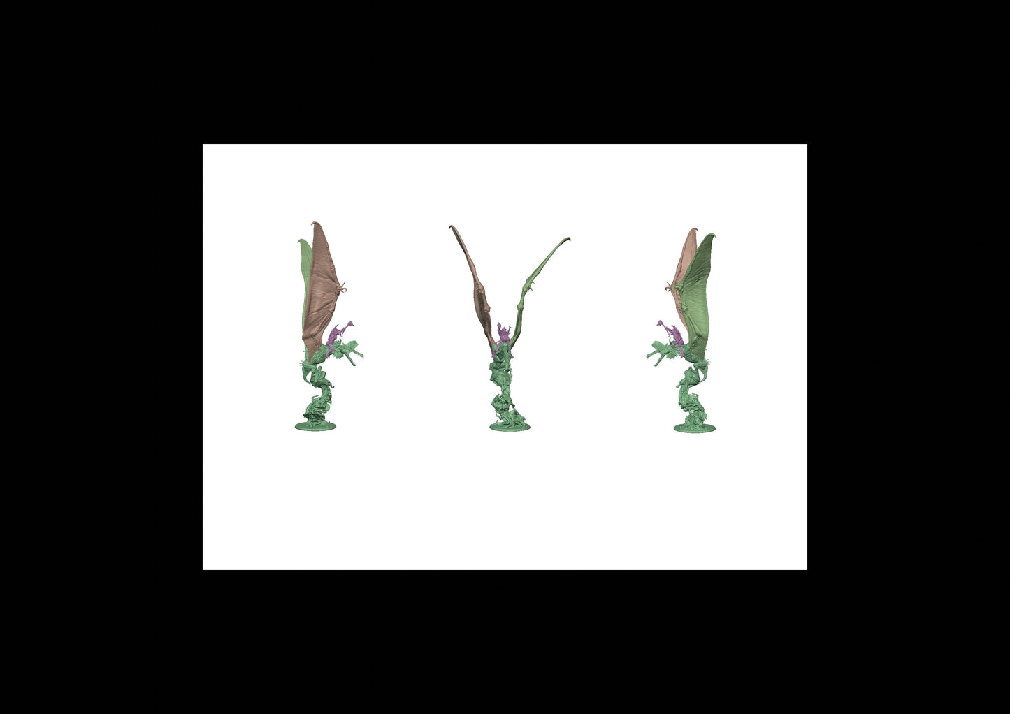 Quetzal Riders - Pose 4