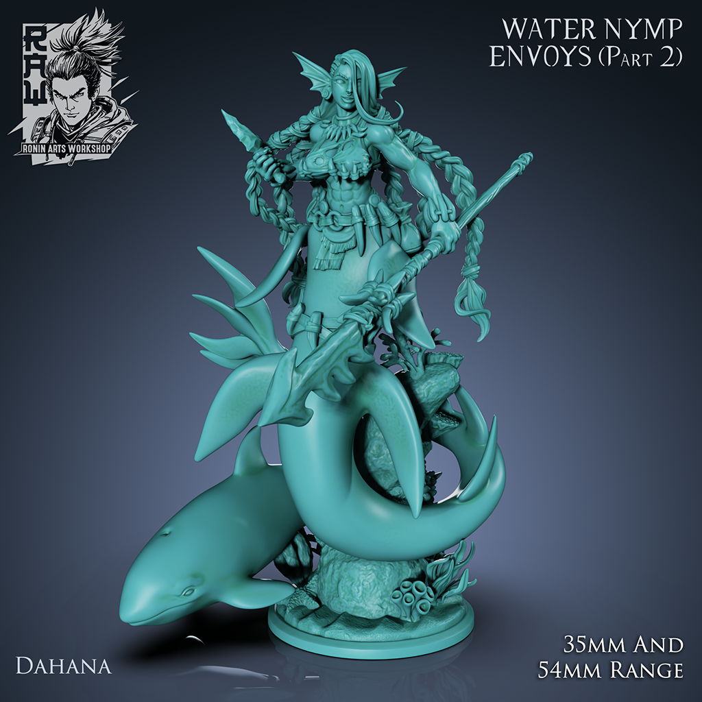 Dahana The Hunter (Mermaid Form) - SFW
