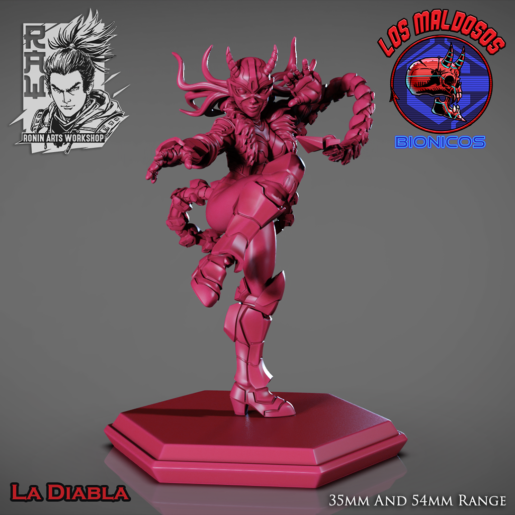 CyberLuchador La Diabla