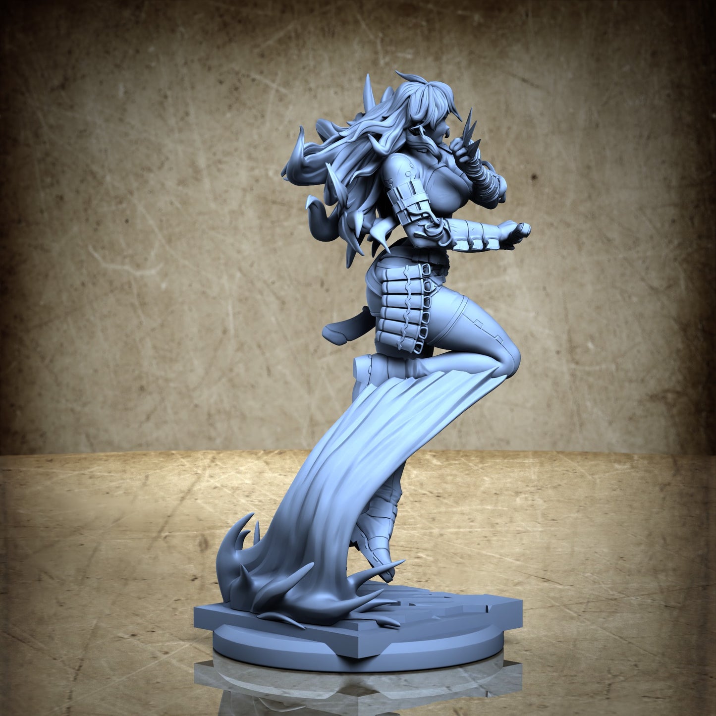 Raven Grey - No Skirt and no Hat