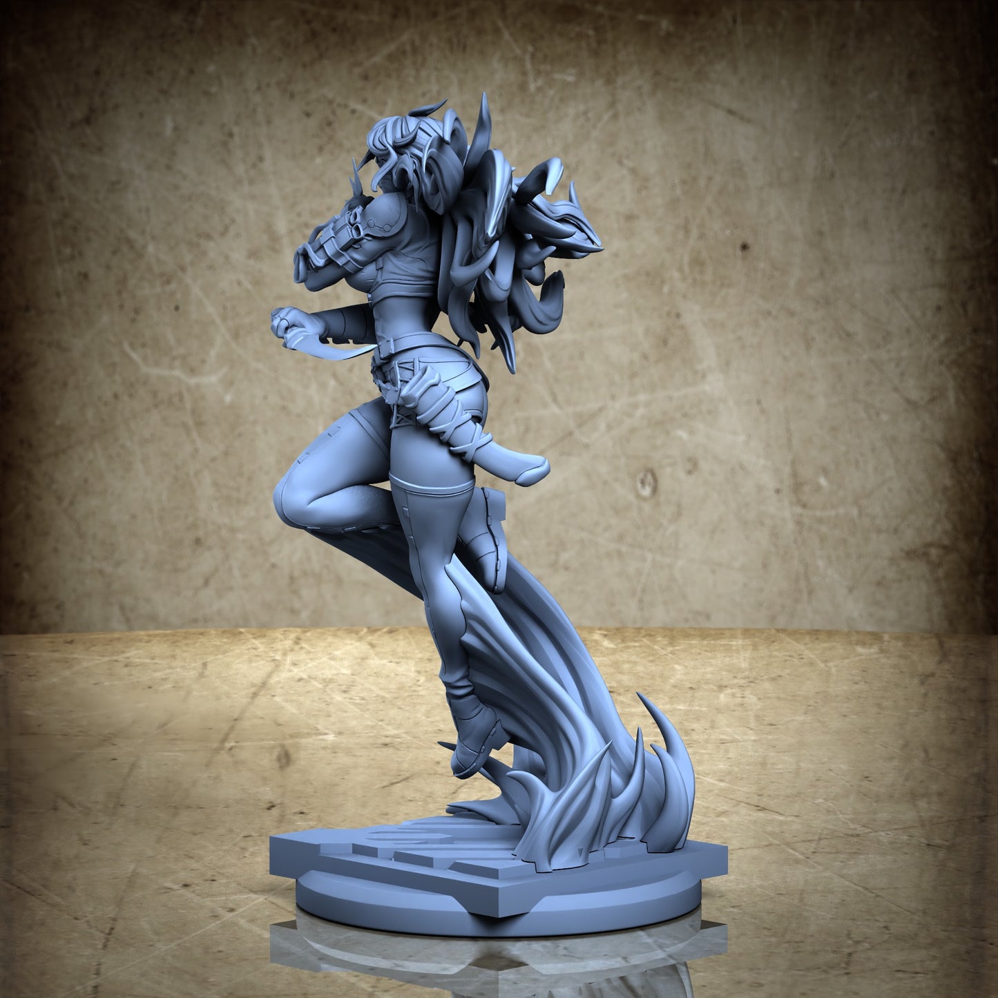 Raven Grey - No Skirt and no Hat