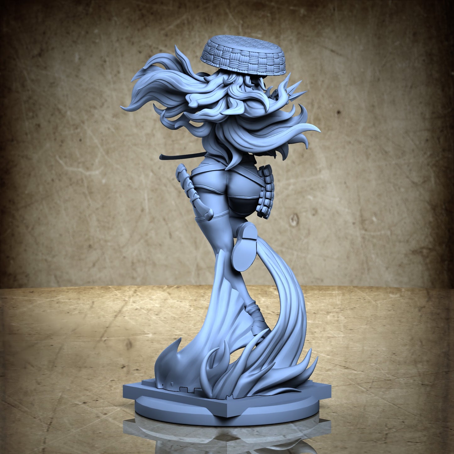 Raven Grey - No Skirt with Hat