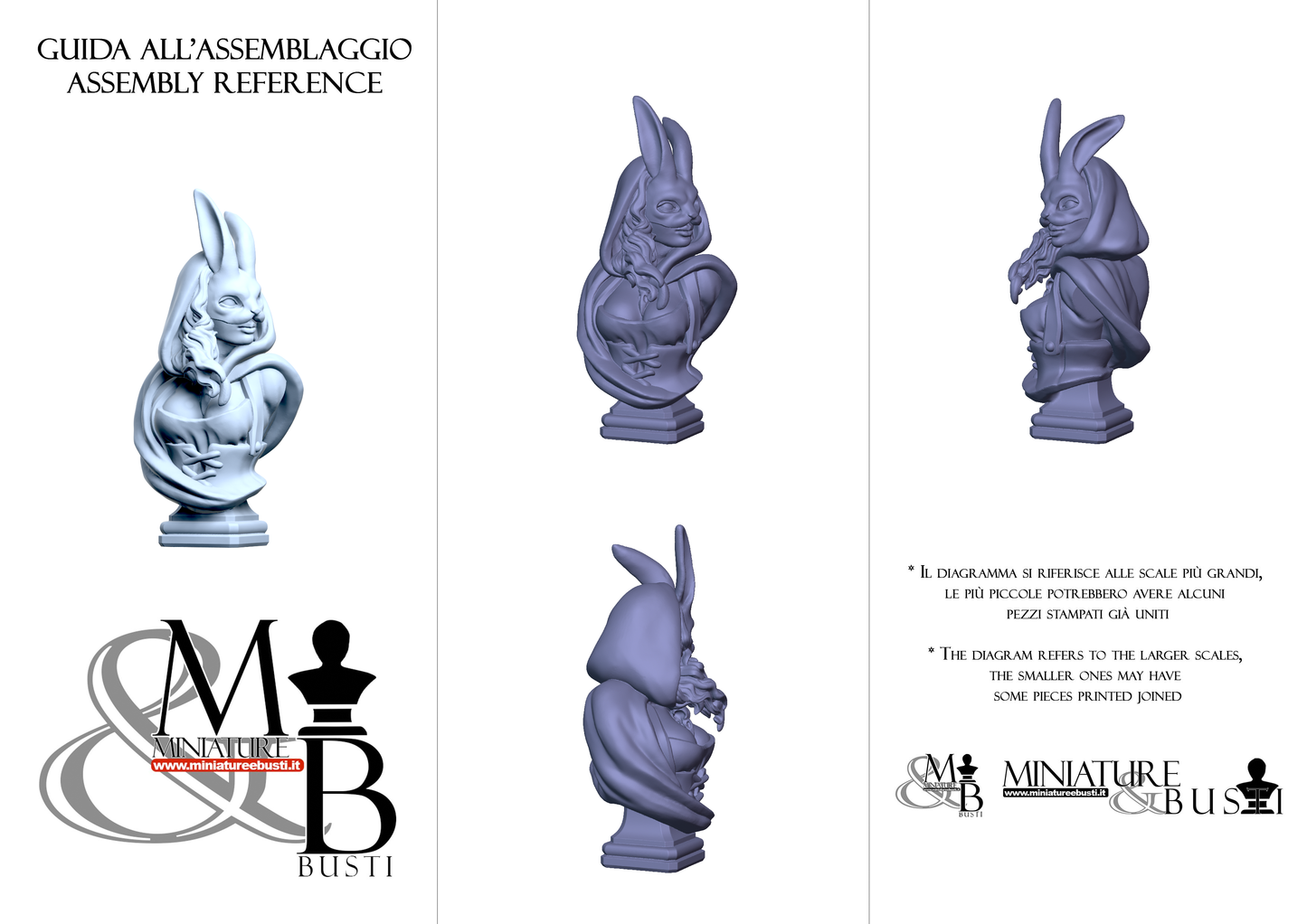 Red Bleeding hood Bust - V1