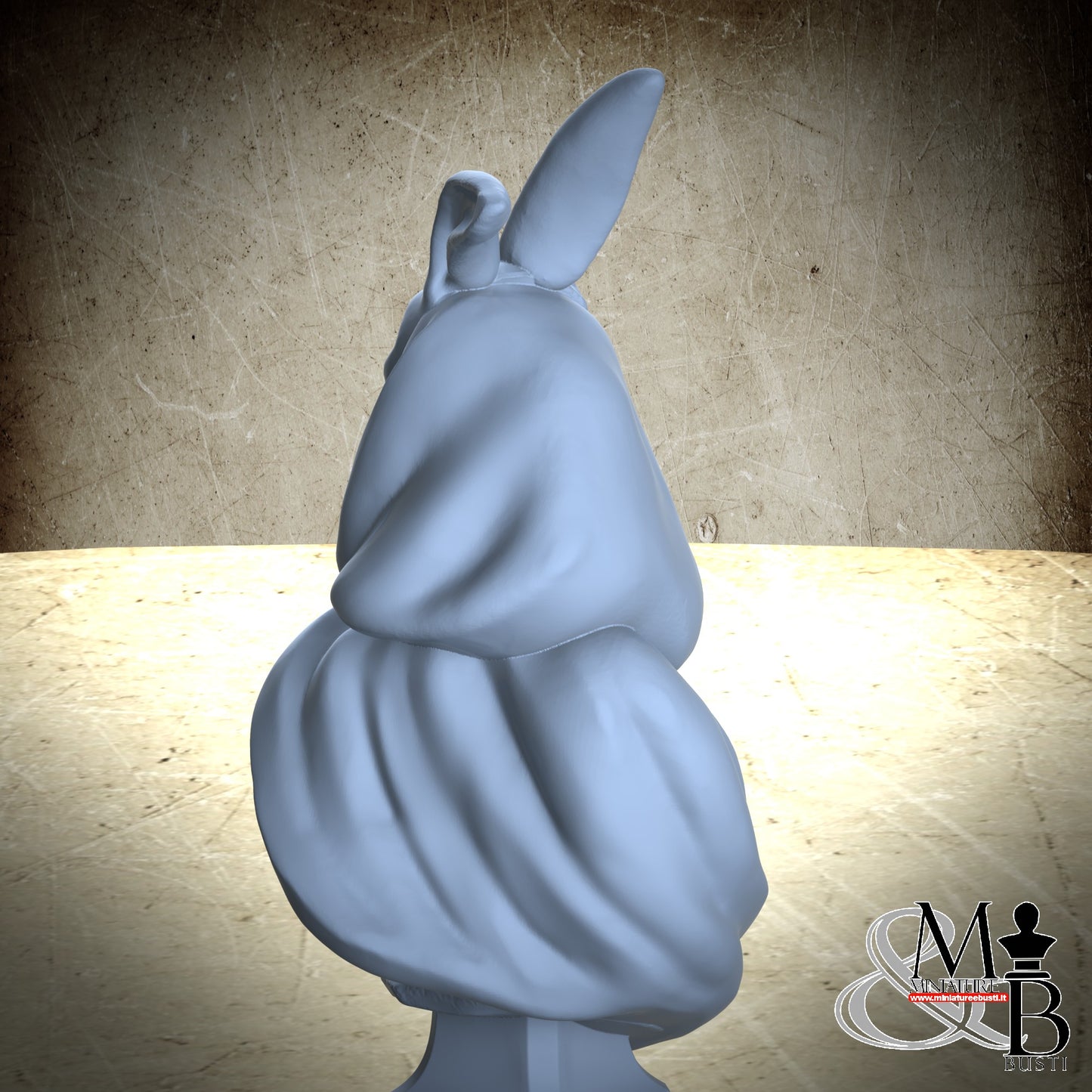 Red Bleeding hood Bust - V2