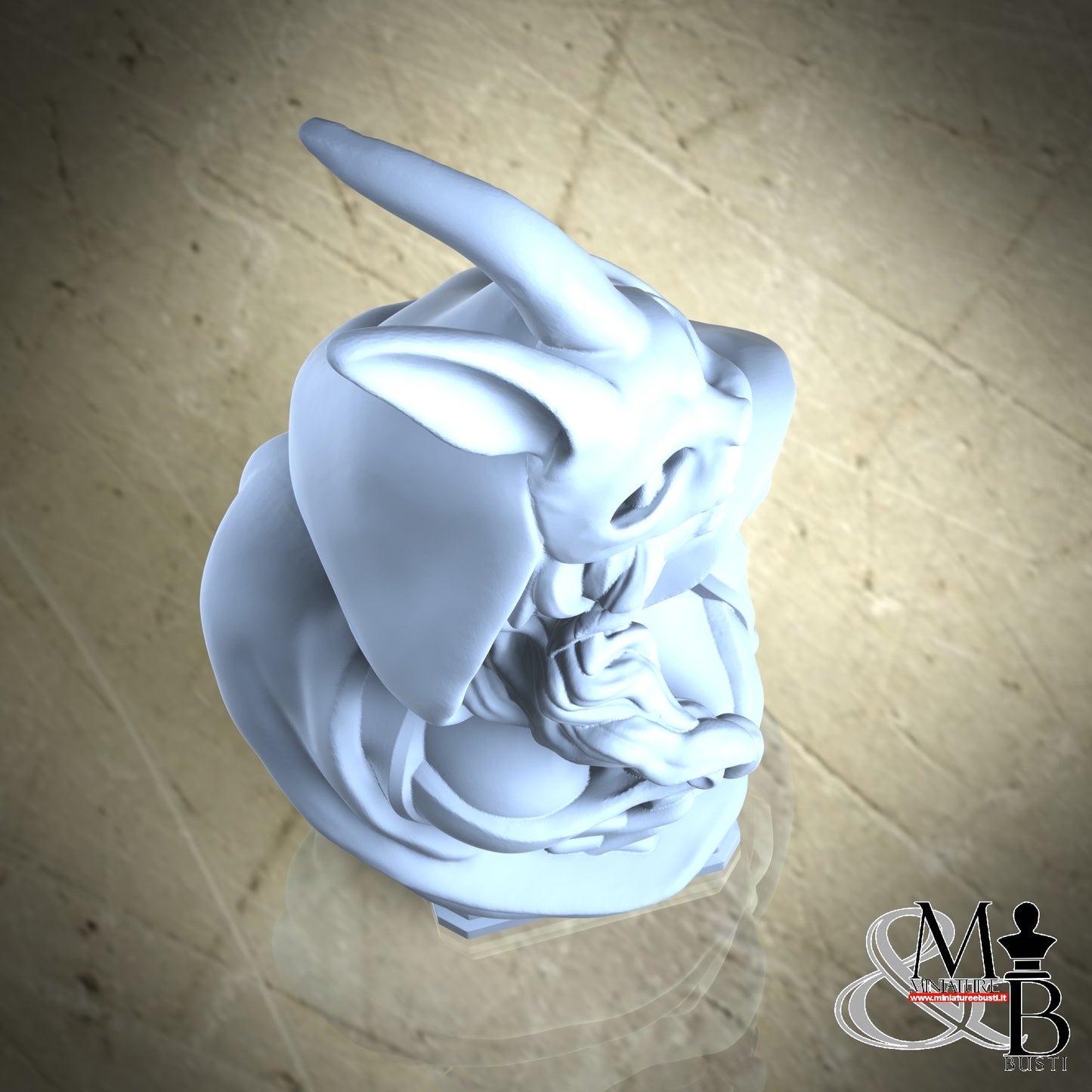 Red Bleeding hood Bust - V2