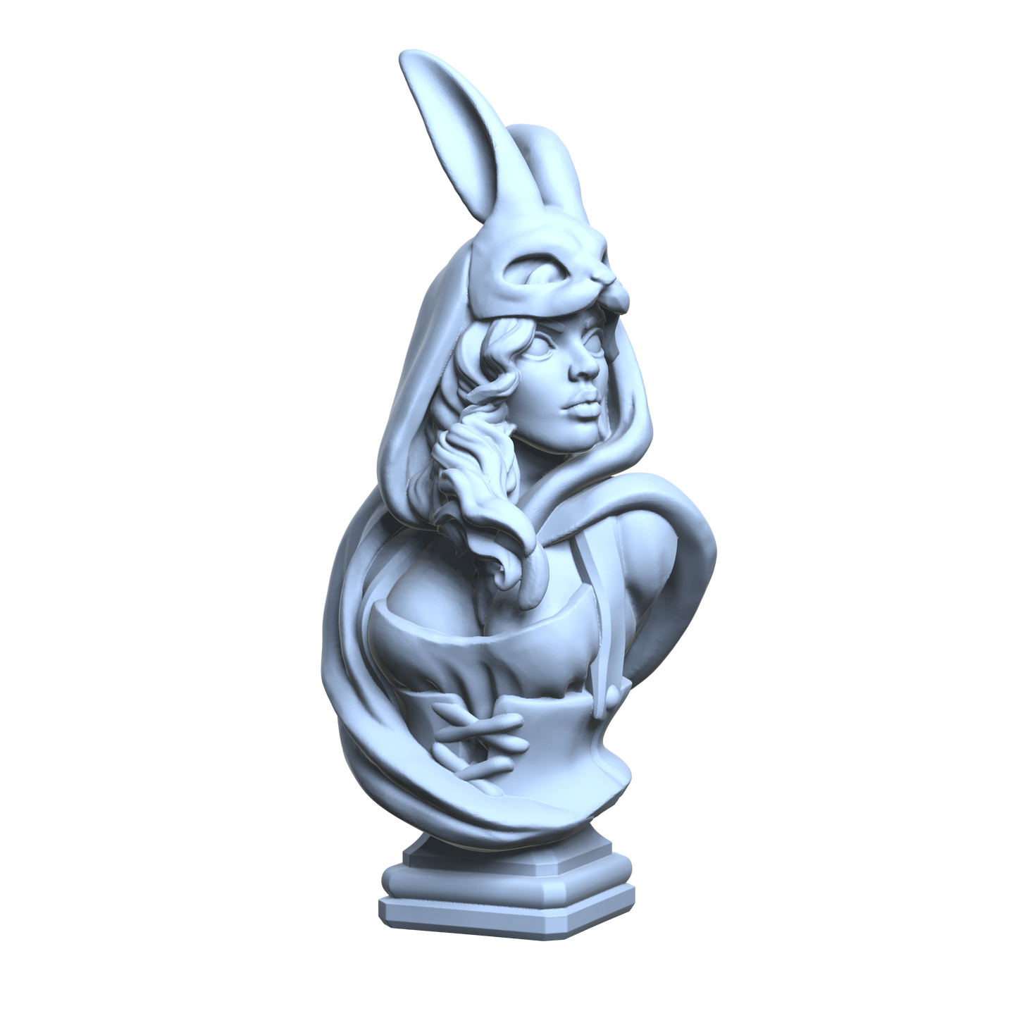 Red Bleeding hood Bust - V2
