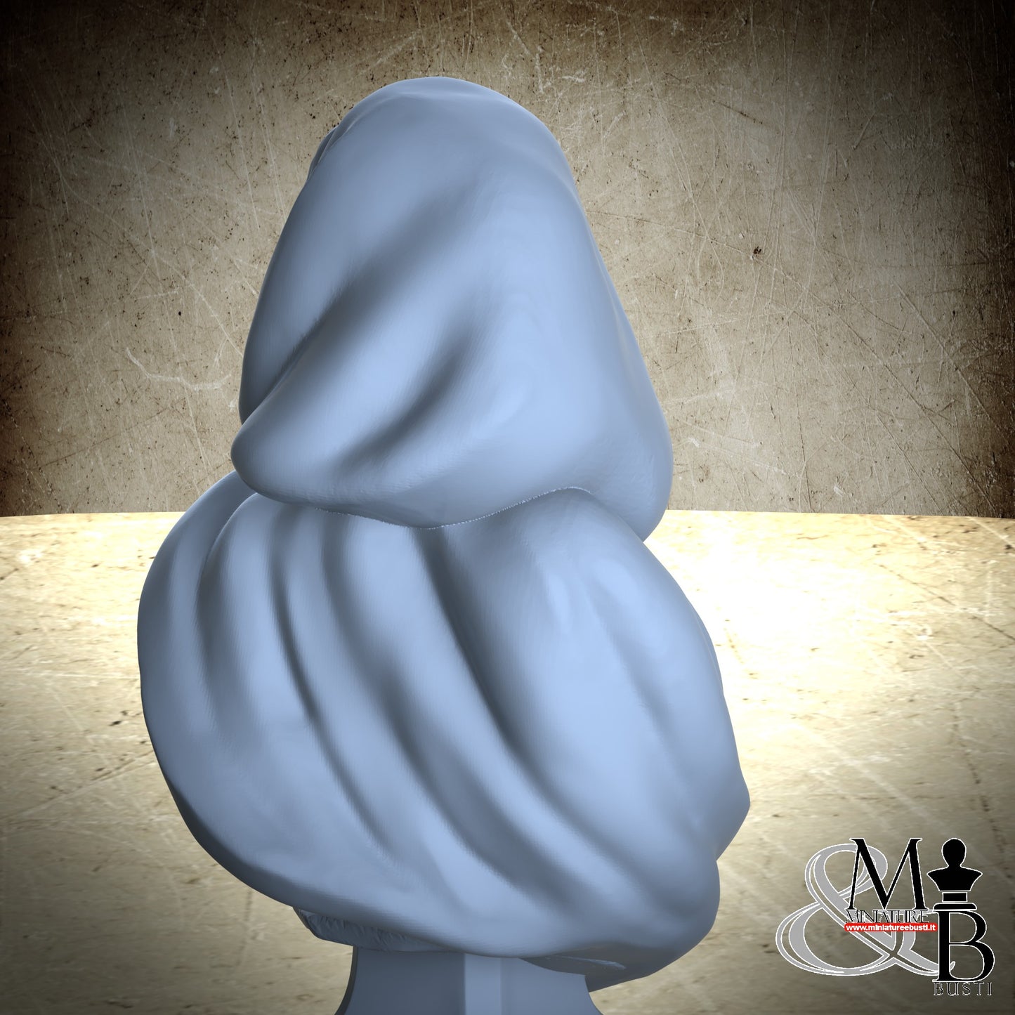 Red Bleeding hood Bust - V3