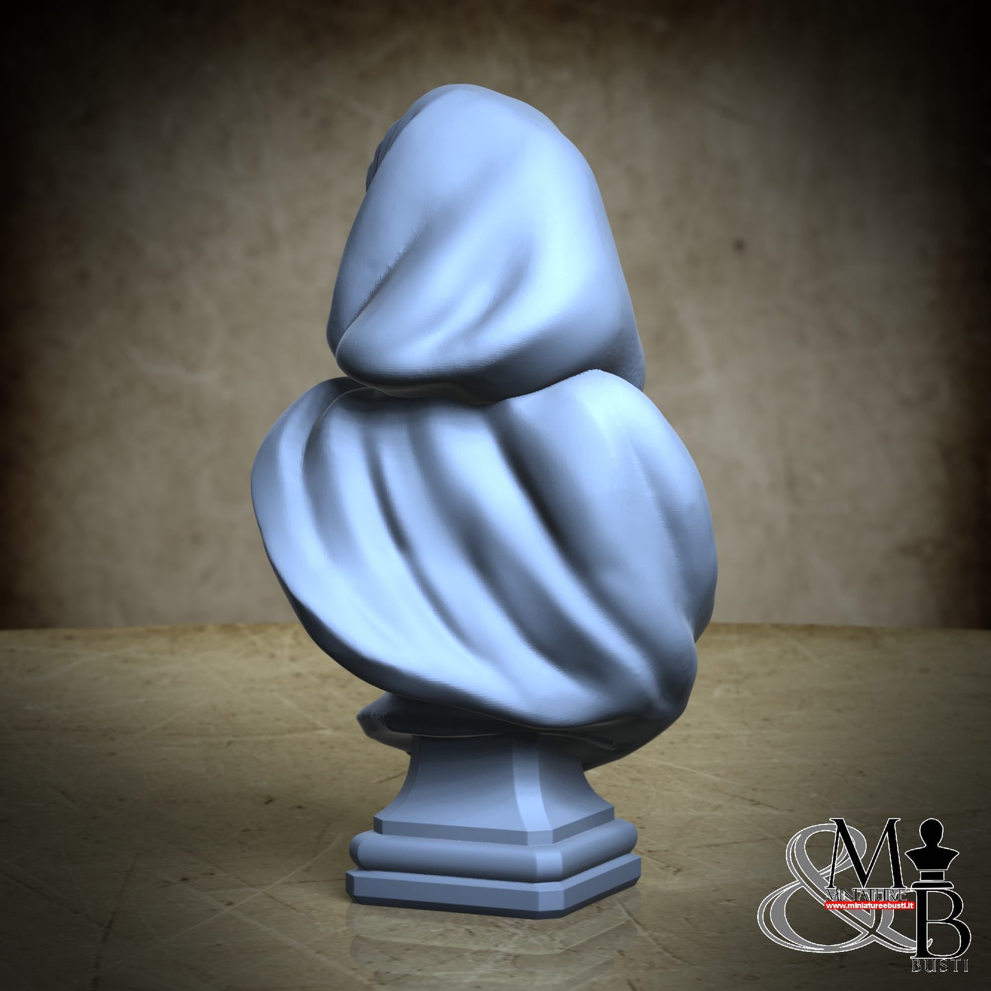 Red Bleeding hood Bust - V3