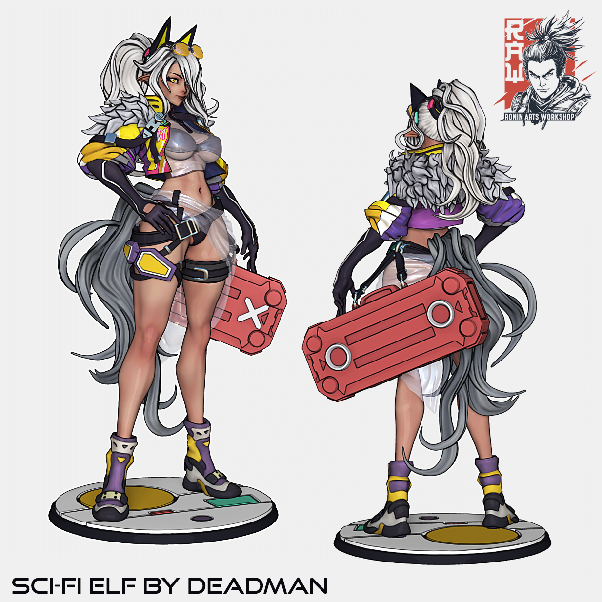 Deadmans SciFi ElfGirl - Standard Model