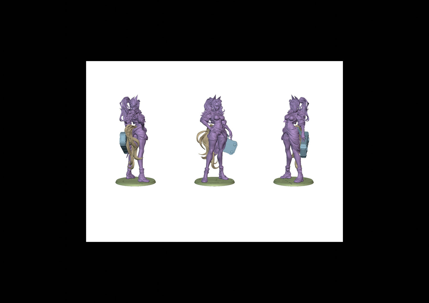 Deadmans SciFi ElfGirl - Standard Model