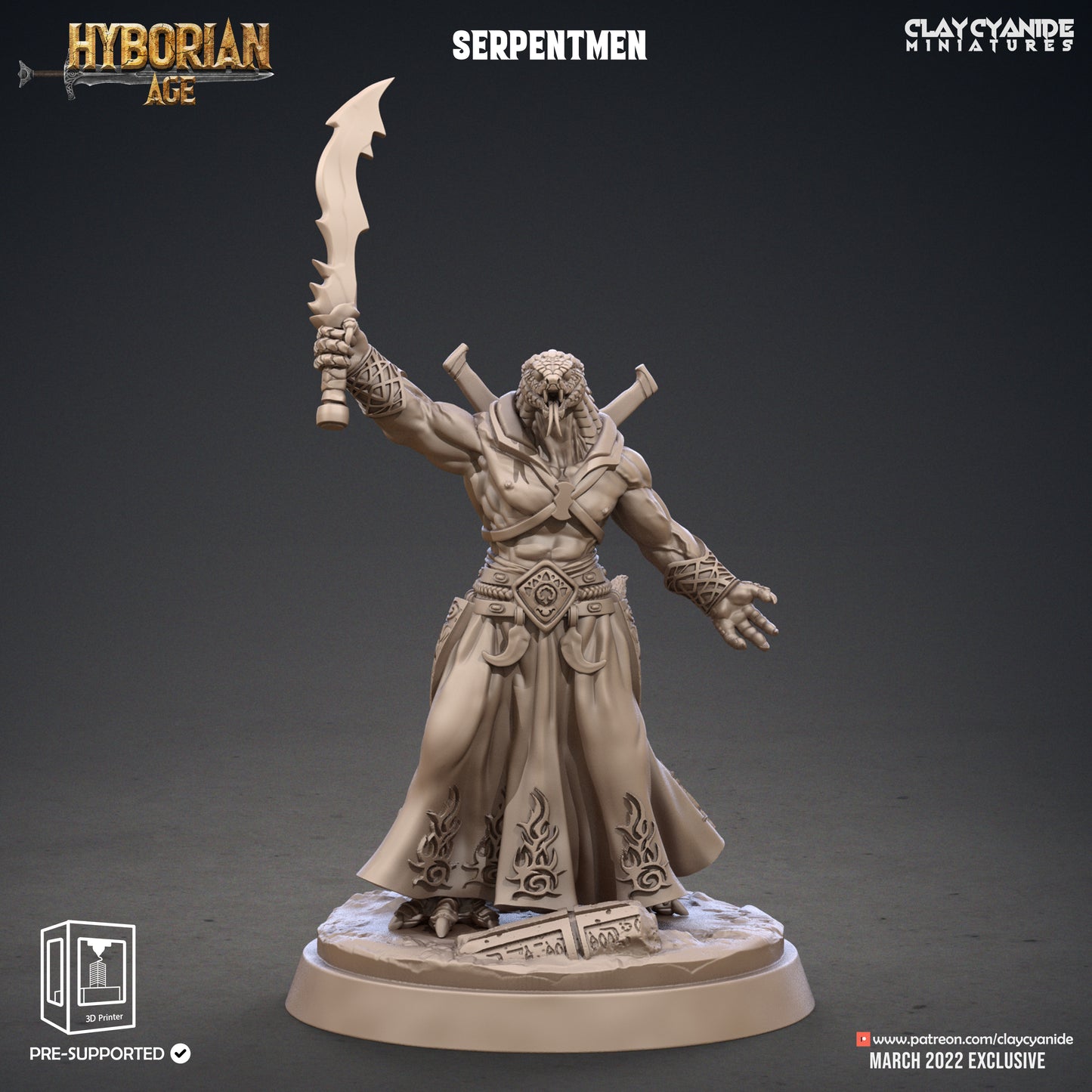Serpent Men - Pose 5