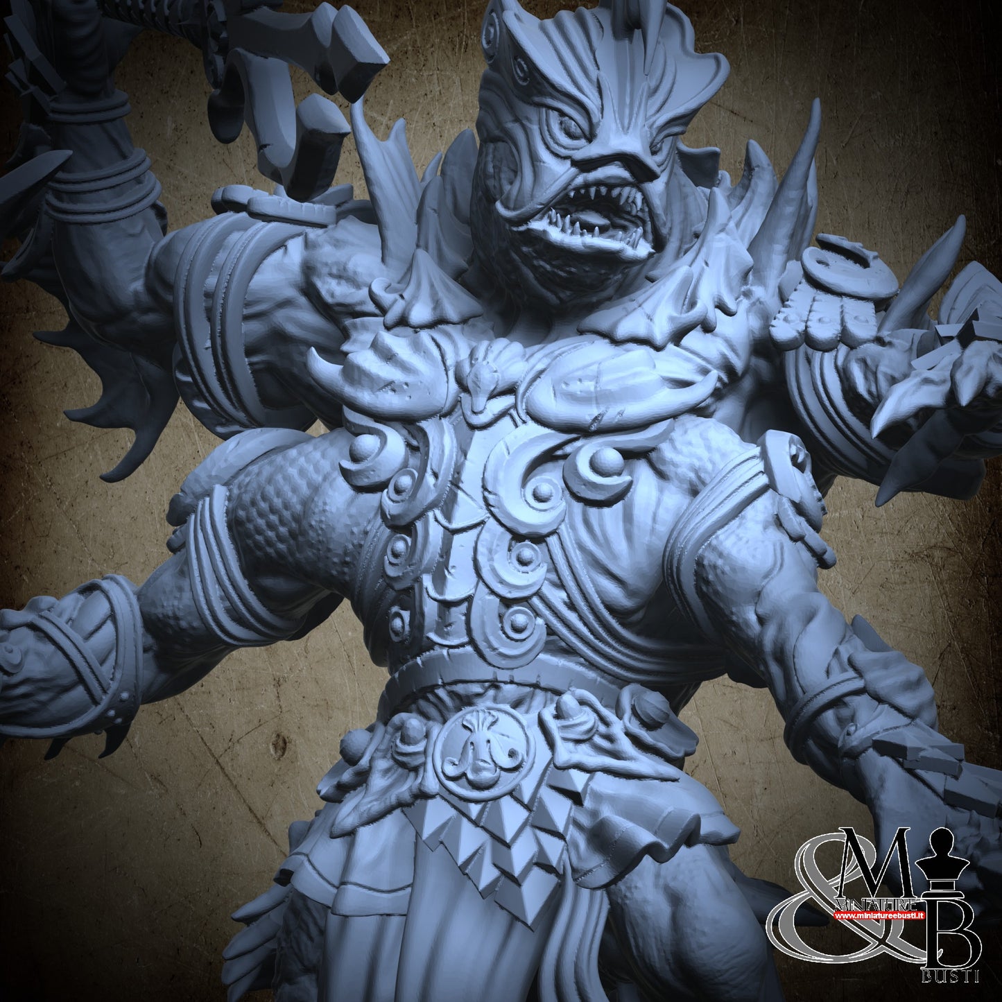Shakarkha Tidebringers - Pose 1