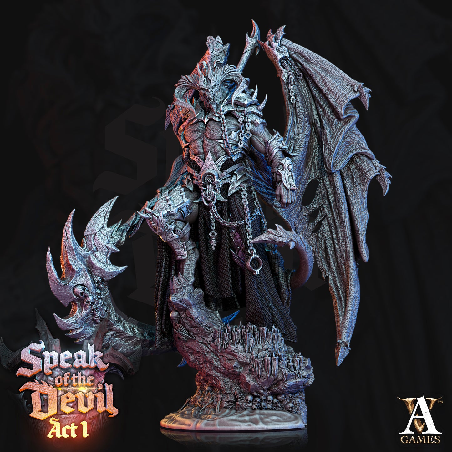 Azrael the Pit Lord - Full Figure