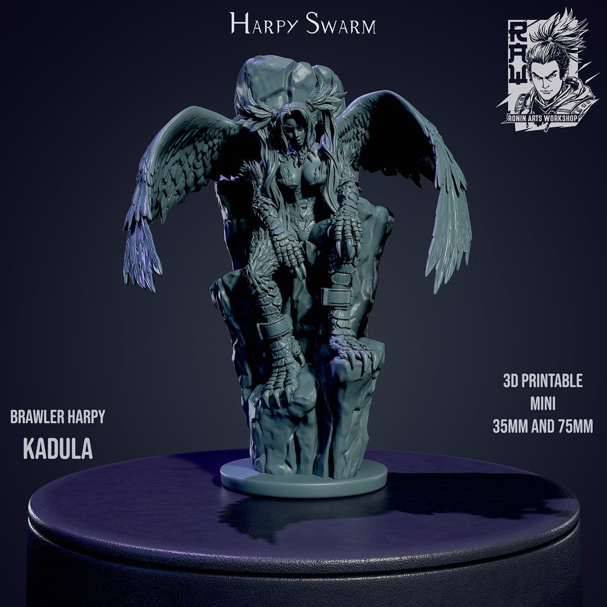Brawler Harpy Kadula - SFW