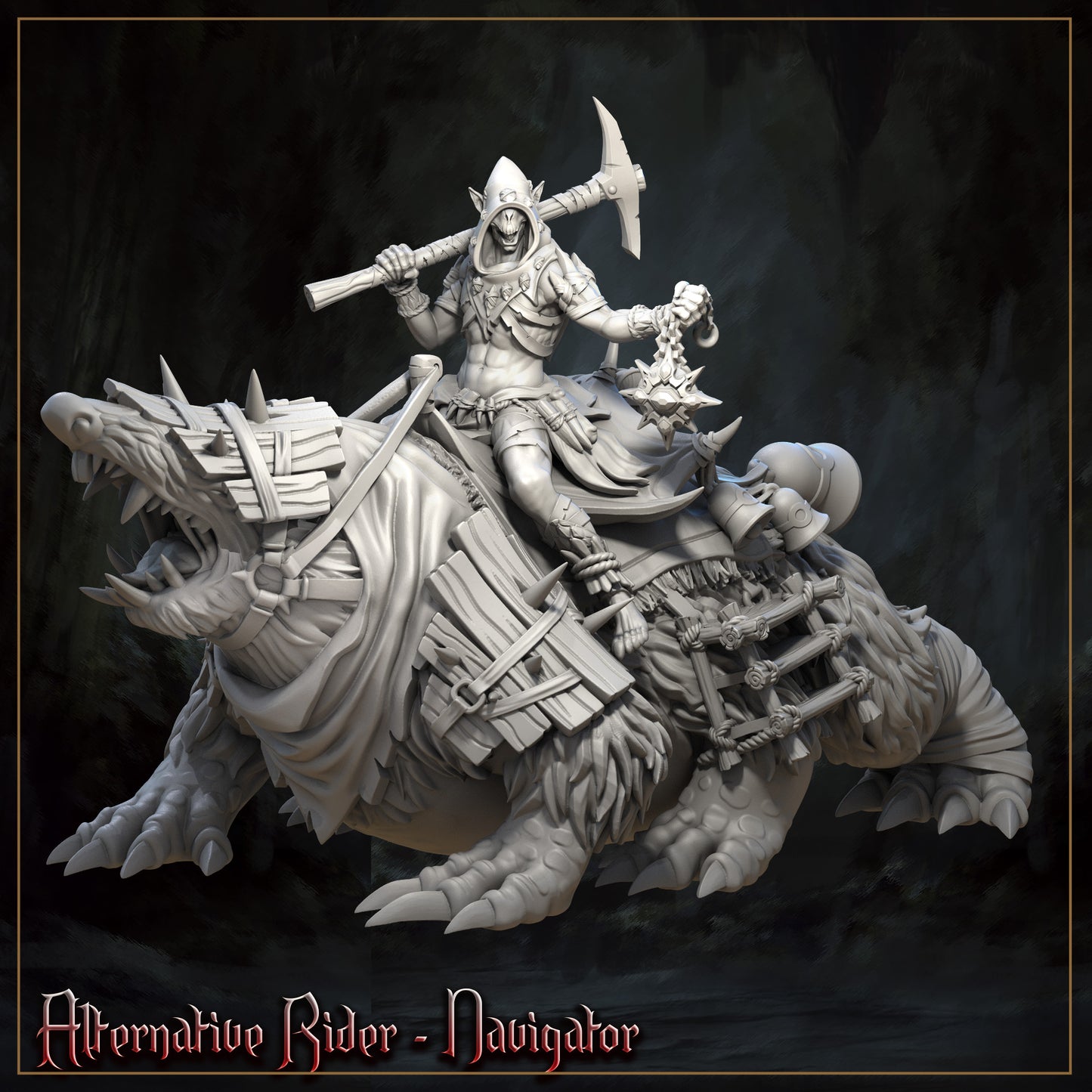 Star-nosed mole rider - Navigator