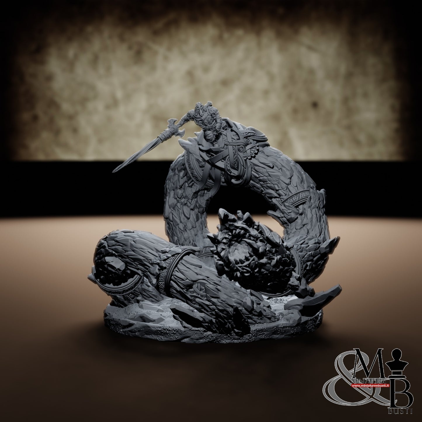 Wurm Riders - Variante 4 con cavaliere