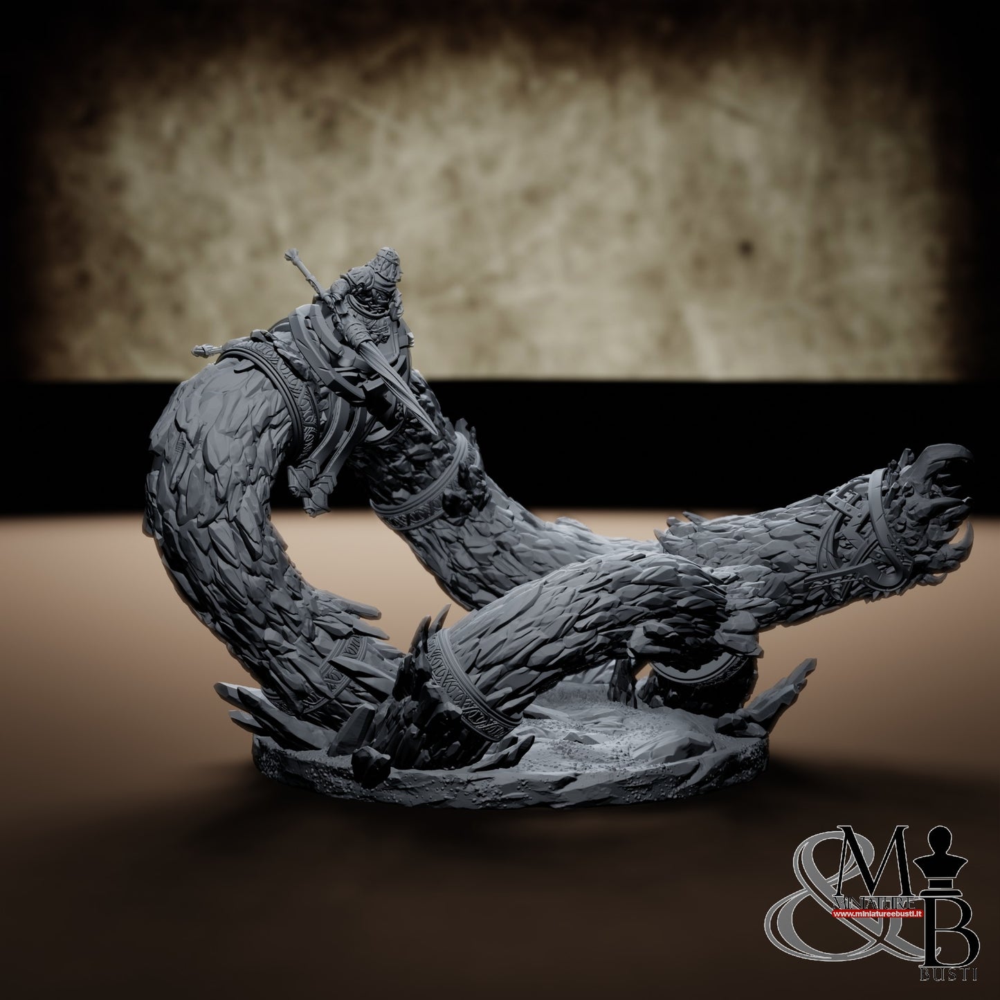 Wurm Riders - Variante 4 con cavaliere