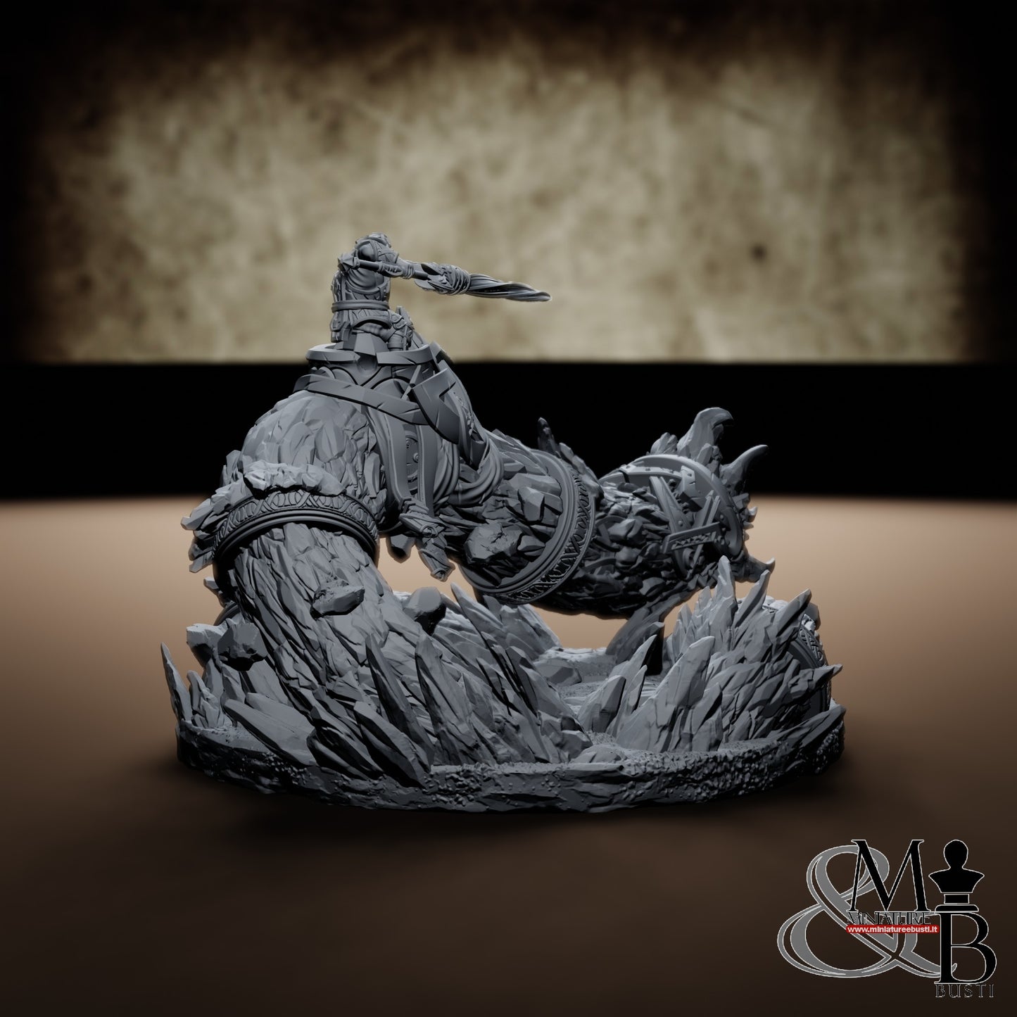 Wurm Riders - Variant 3 with rider