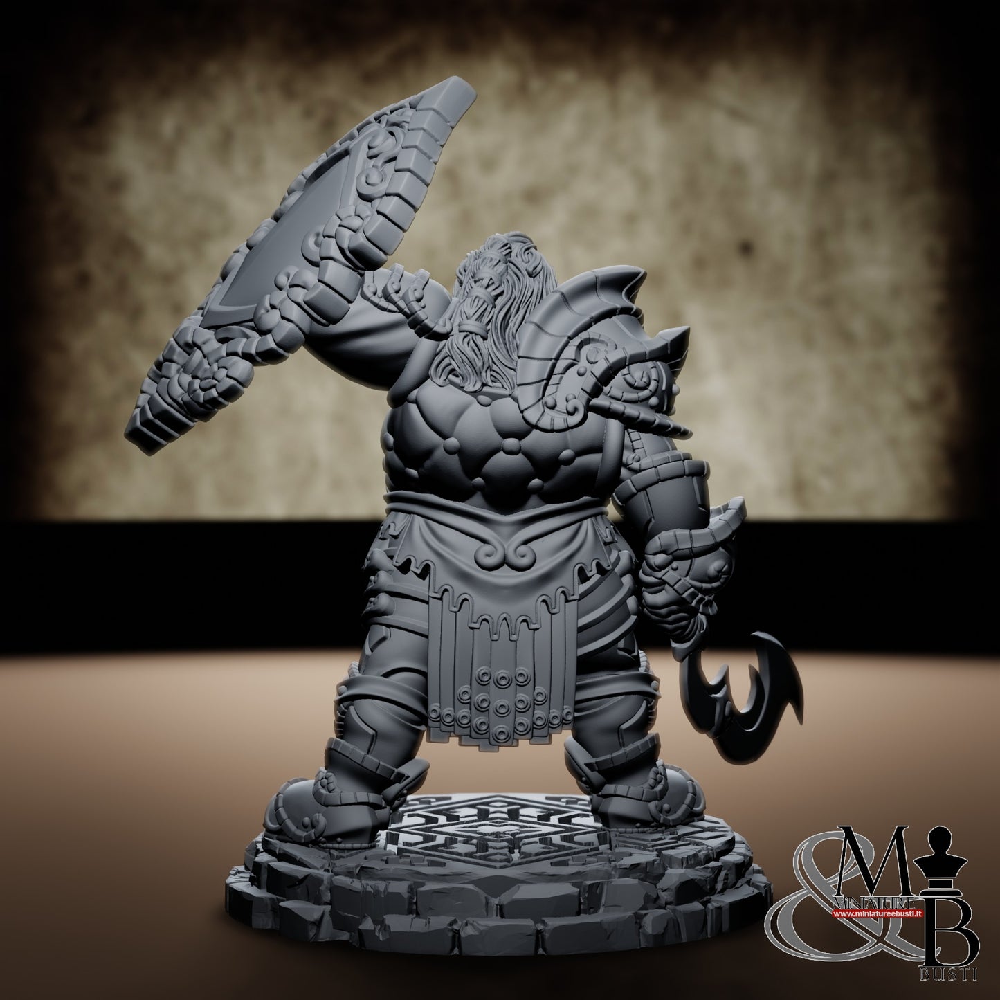 Steelbreaker Warrior - Pose 1