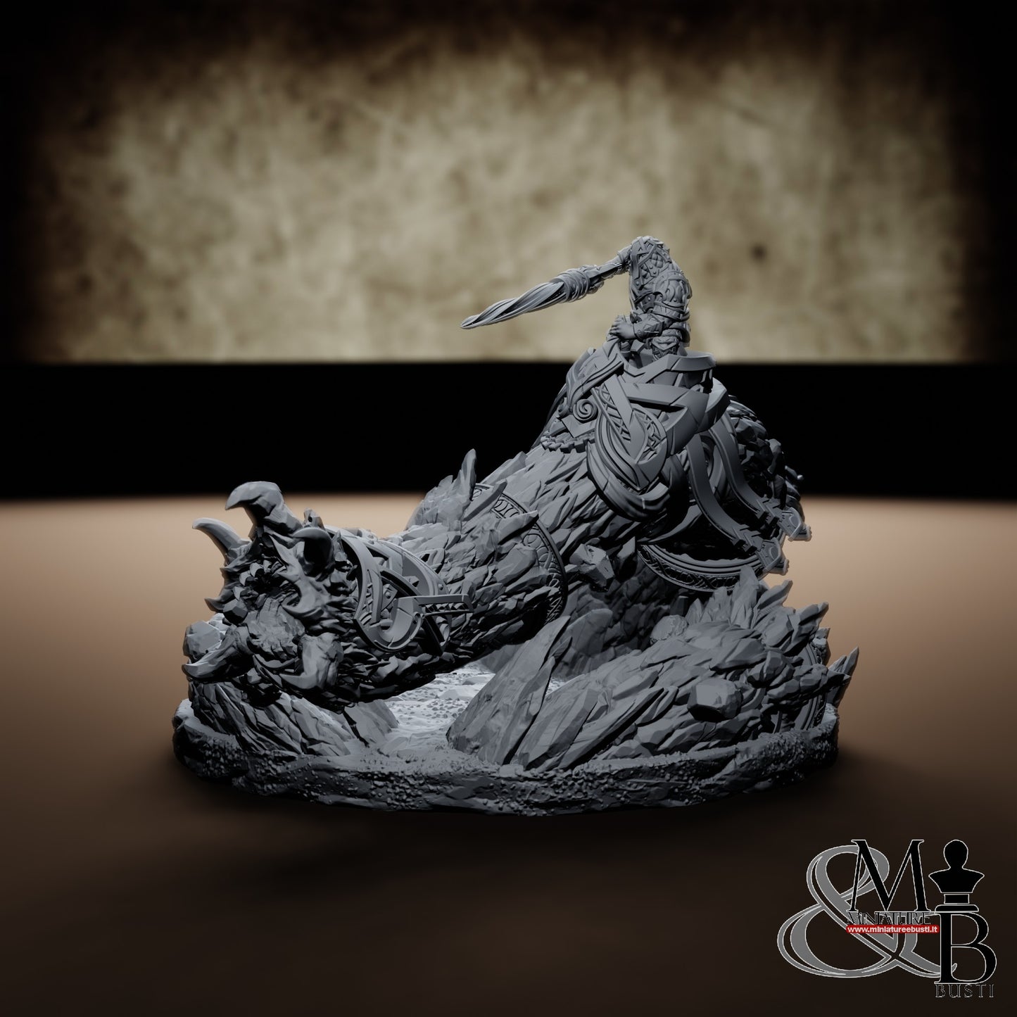 Wurm Riders - Variant 3 with rider