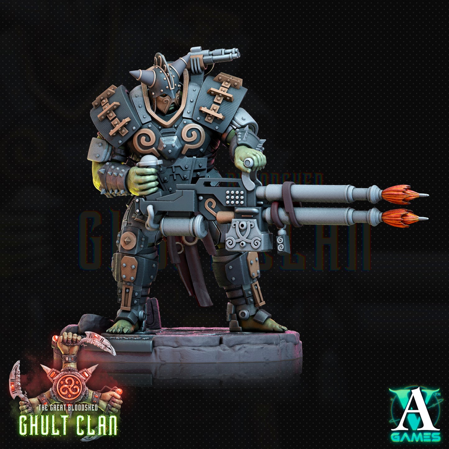 Ghult Gallowglass - Pose 1 Gun shot