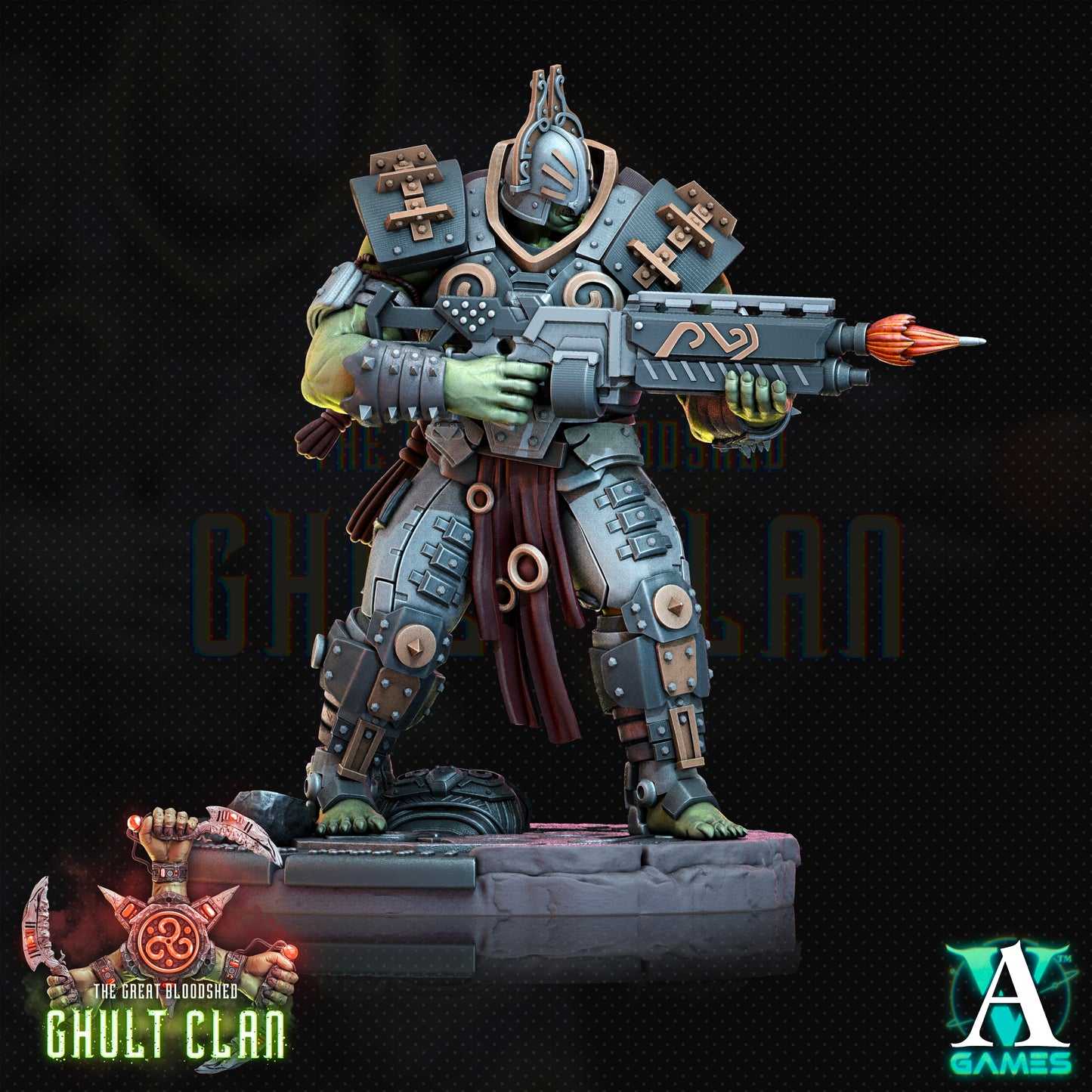 Ghult Gallowglass - Pose 2 Gunshot