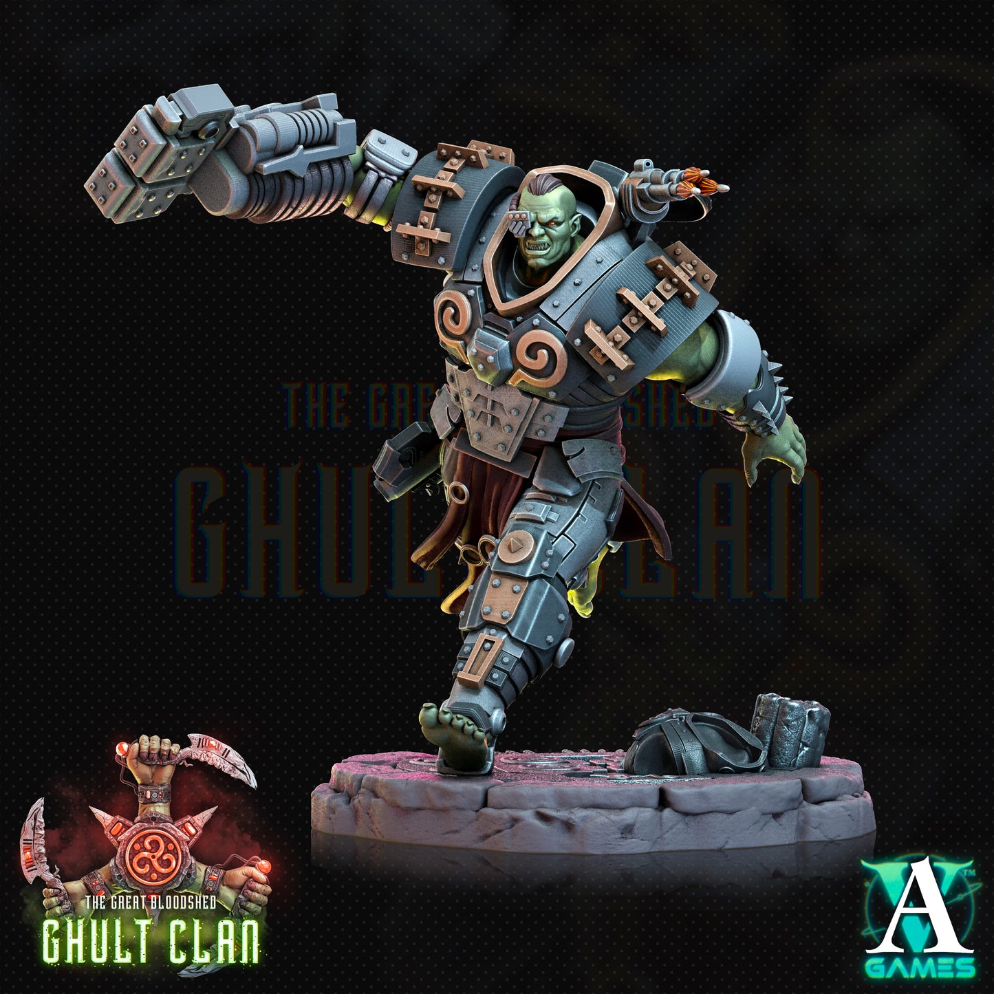 Ghult Gallowglass - Pose 3 Gunshot
