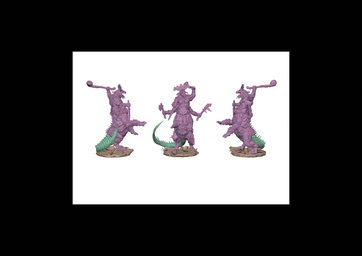 Agama Telcoans - Pose 1